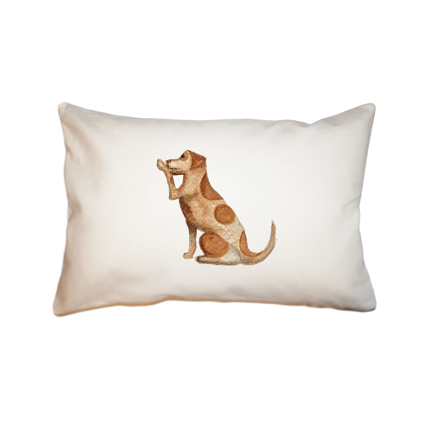 spotted dog large rectangle pillow