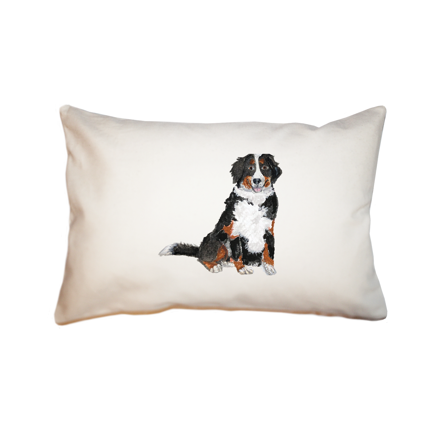 bernese mountain dog large rectangle pillow