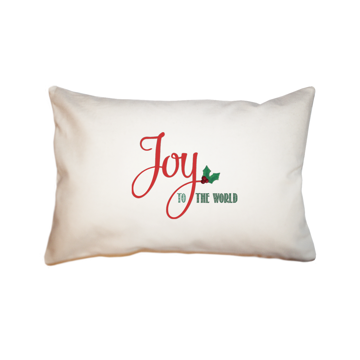 joy to the world large rectangle pillow