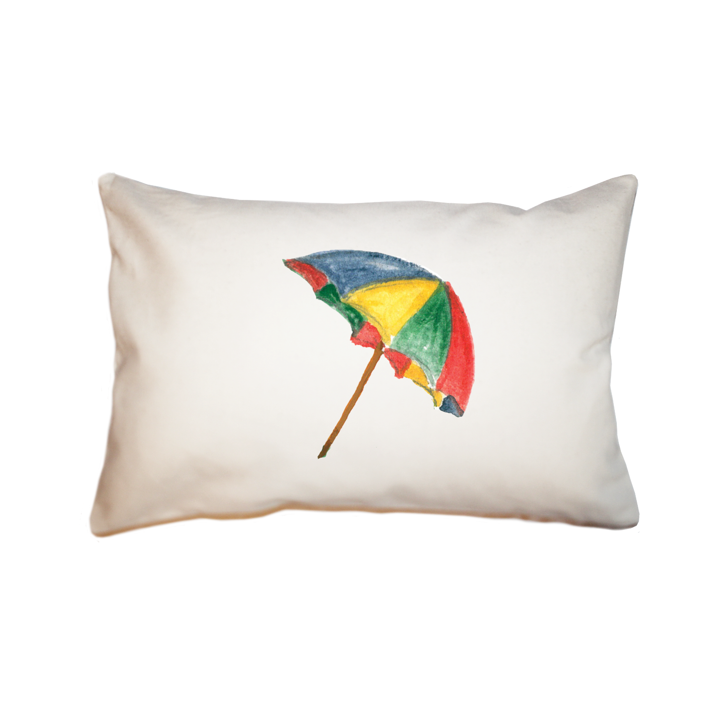 beach umbrella large rectangle pillow
