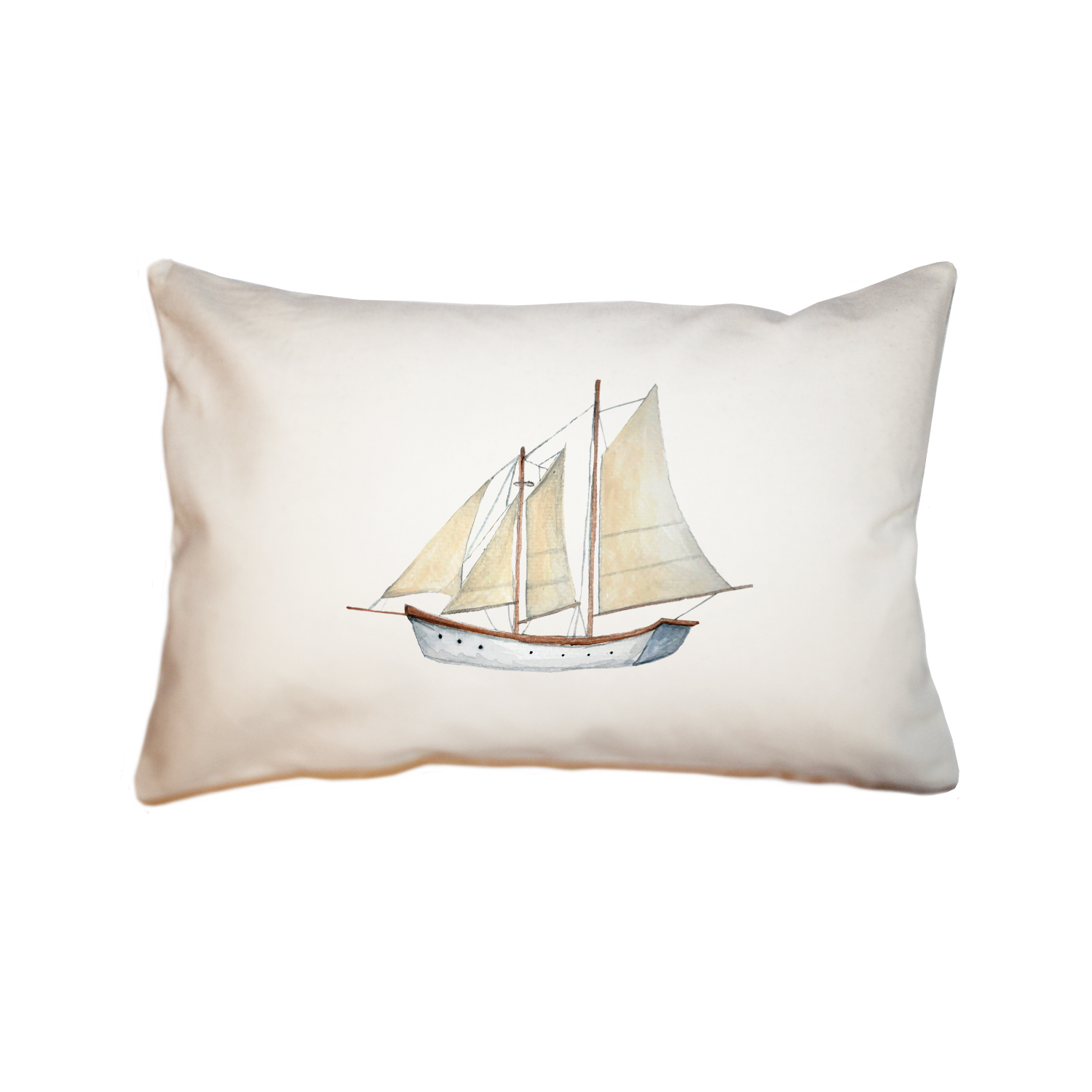 schooner large rectangle pillow