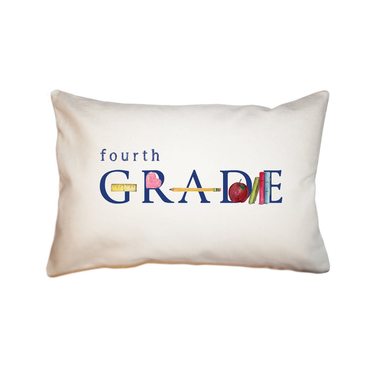 fourth grade large rectangle pillow