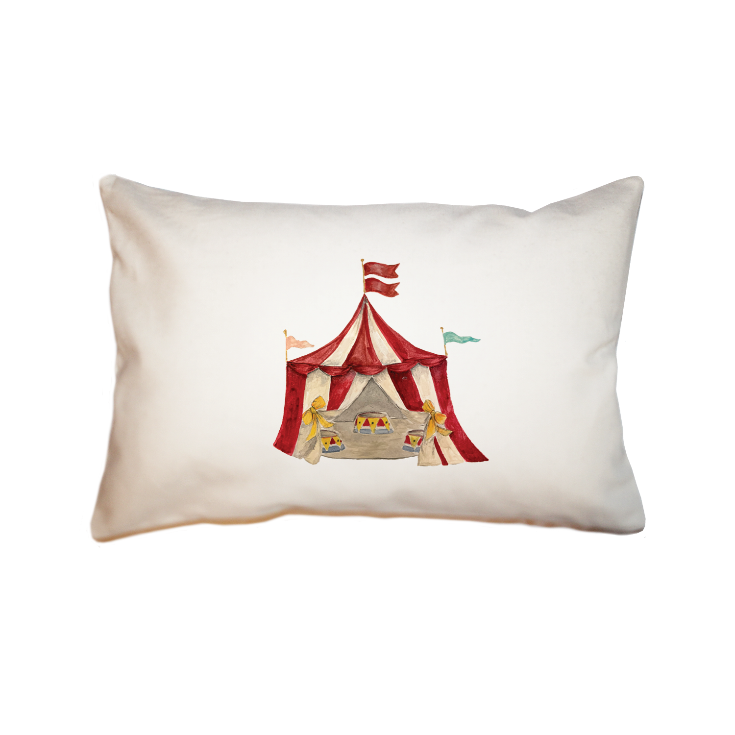 circus tent large rectangle pillow