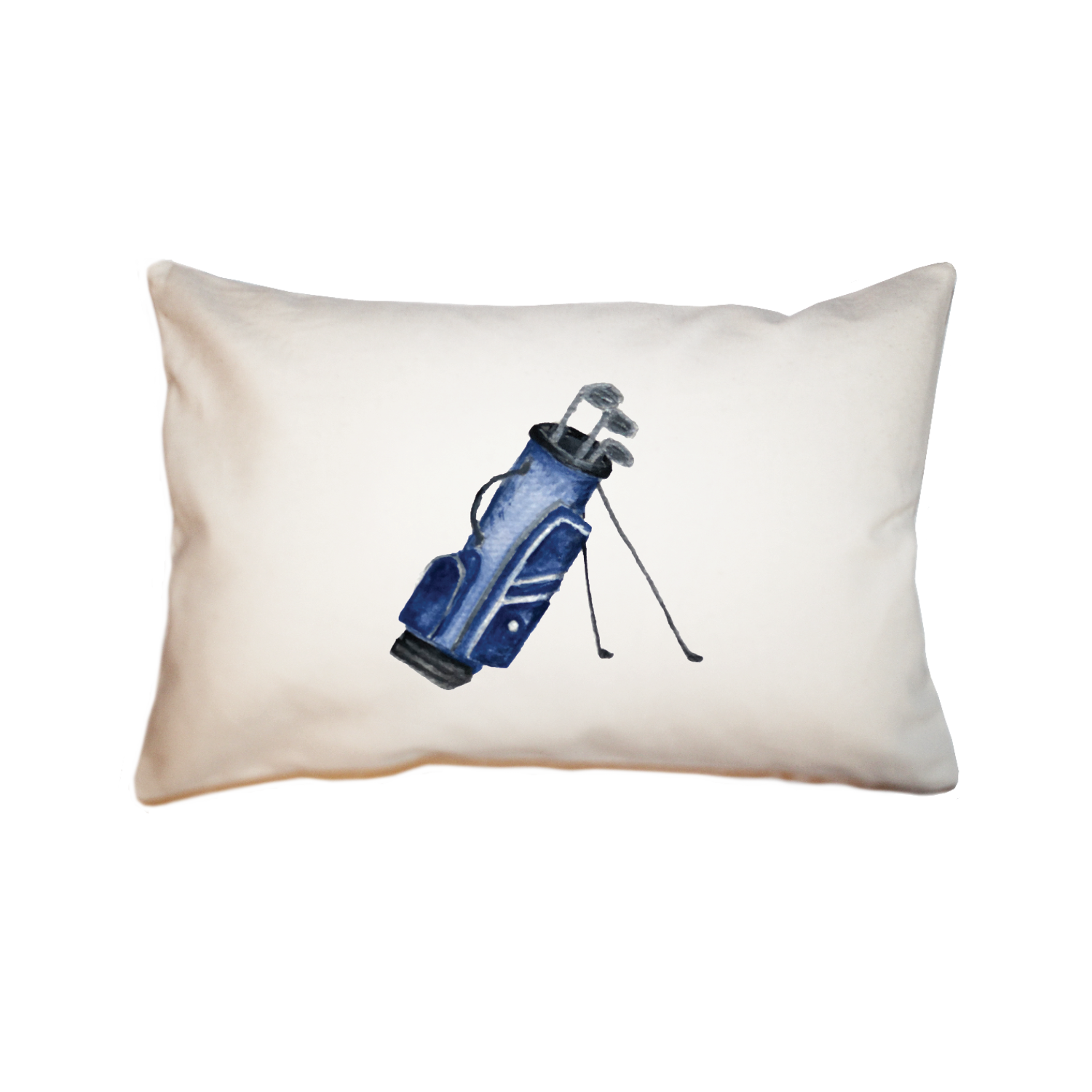 golf club bag large rectangle pillow