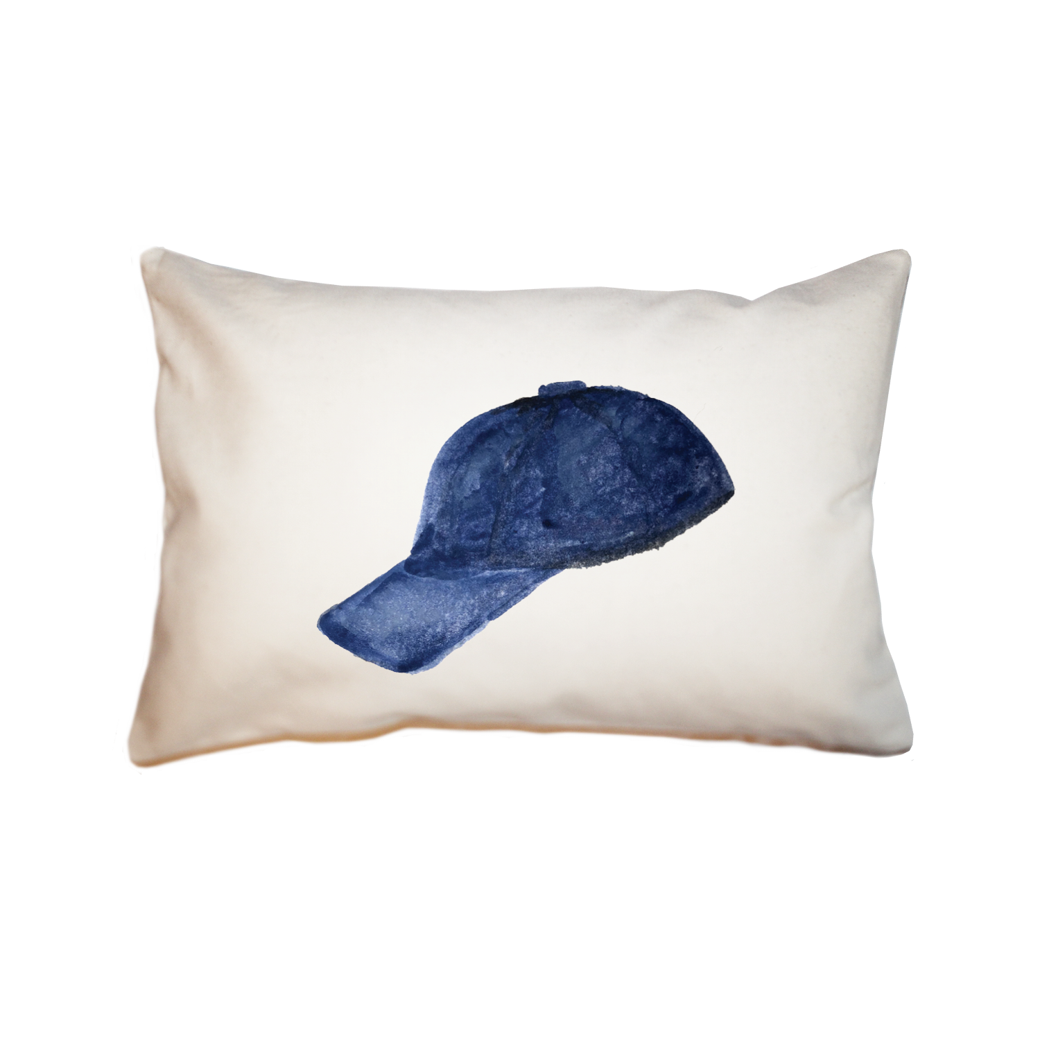 baseball hat large rectangle pillow