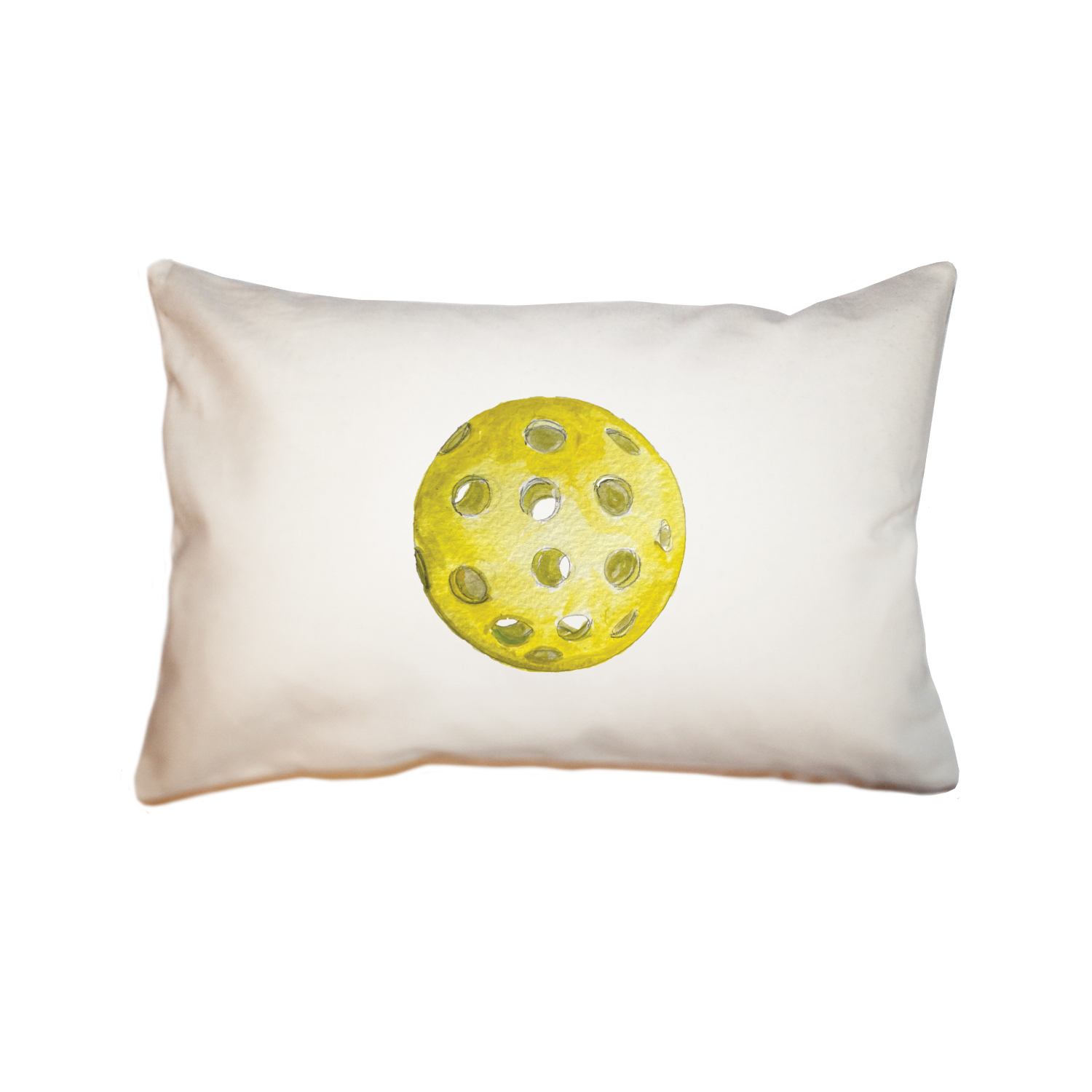 pickleball ball large rectangle pillow