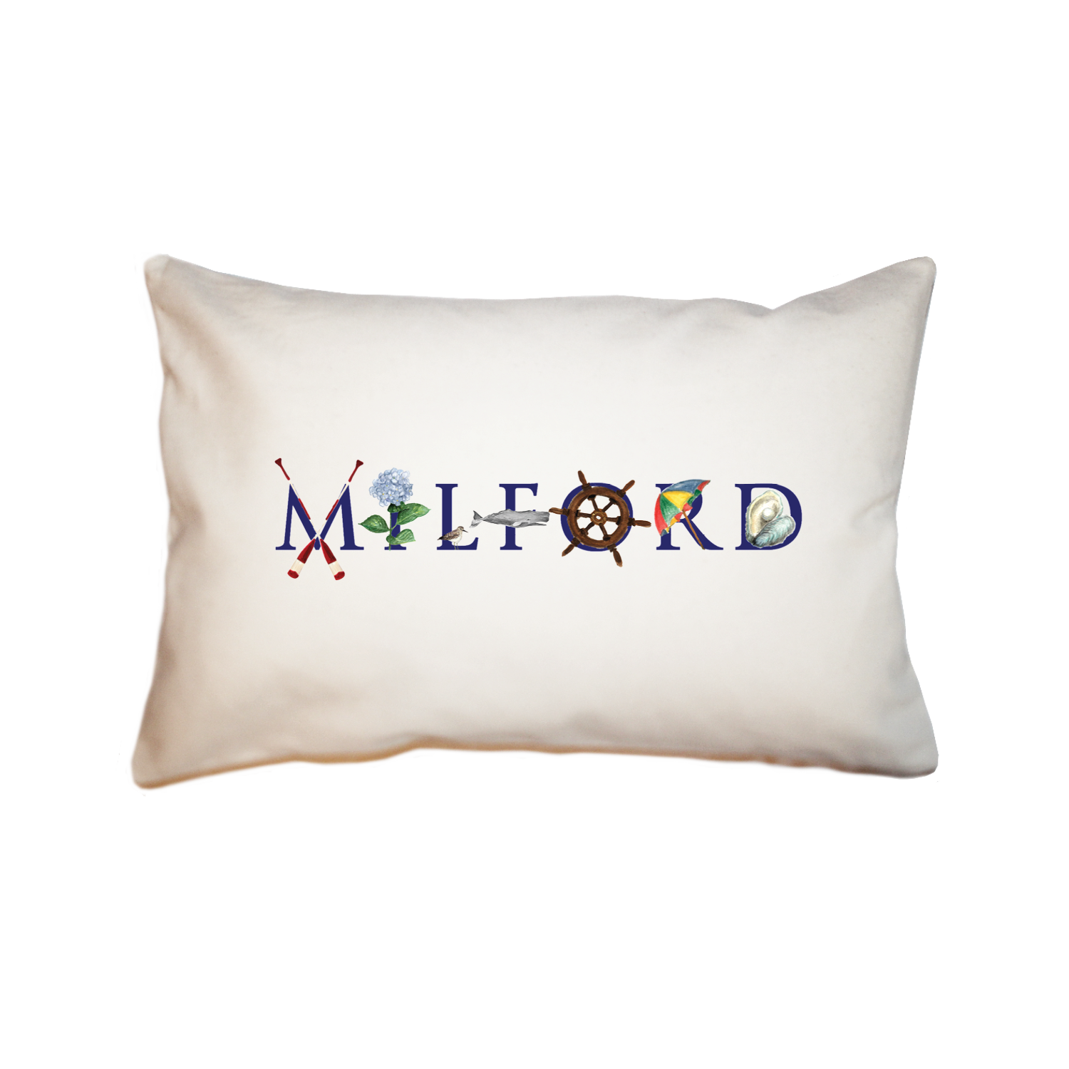 milford, ct large rectangle pillow