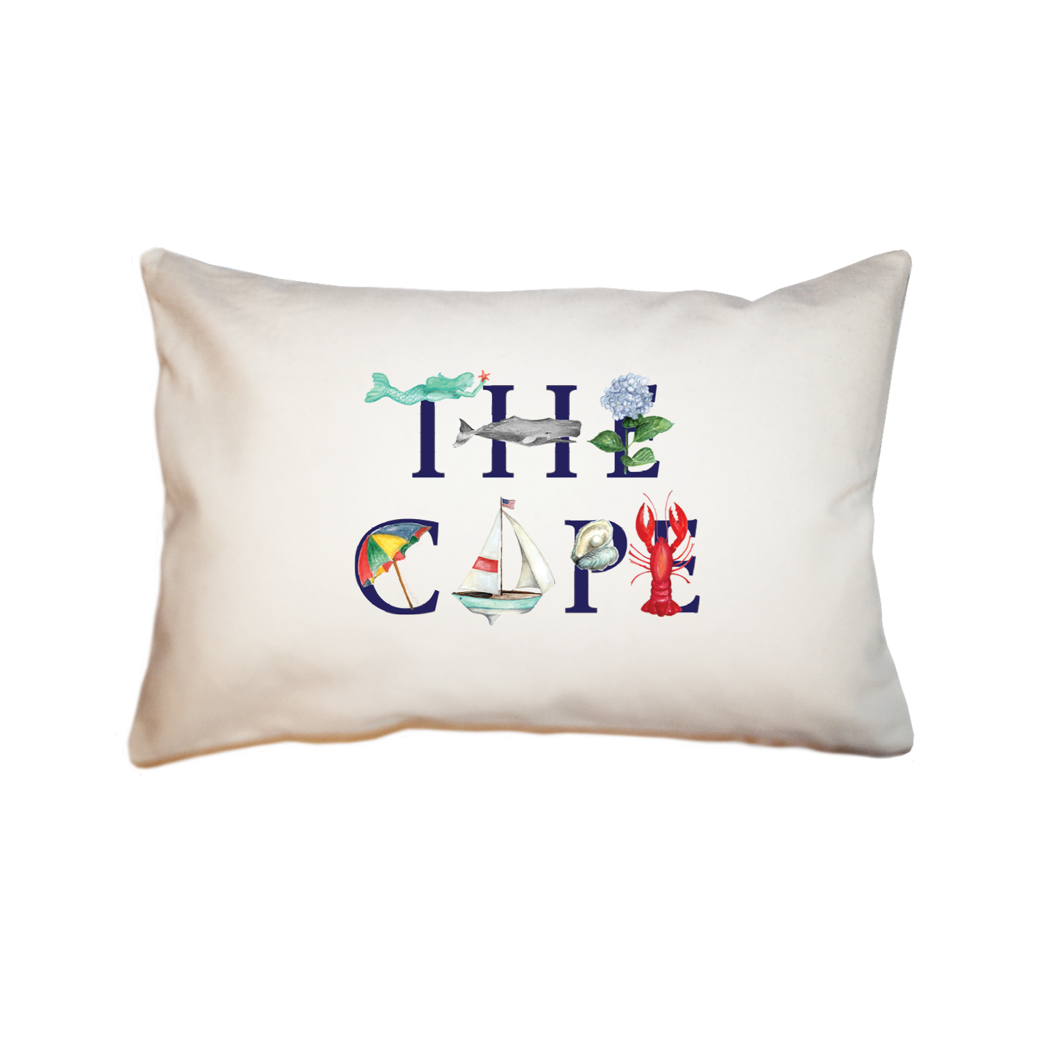 the cape large rectangle pillow