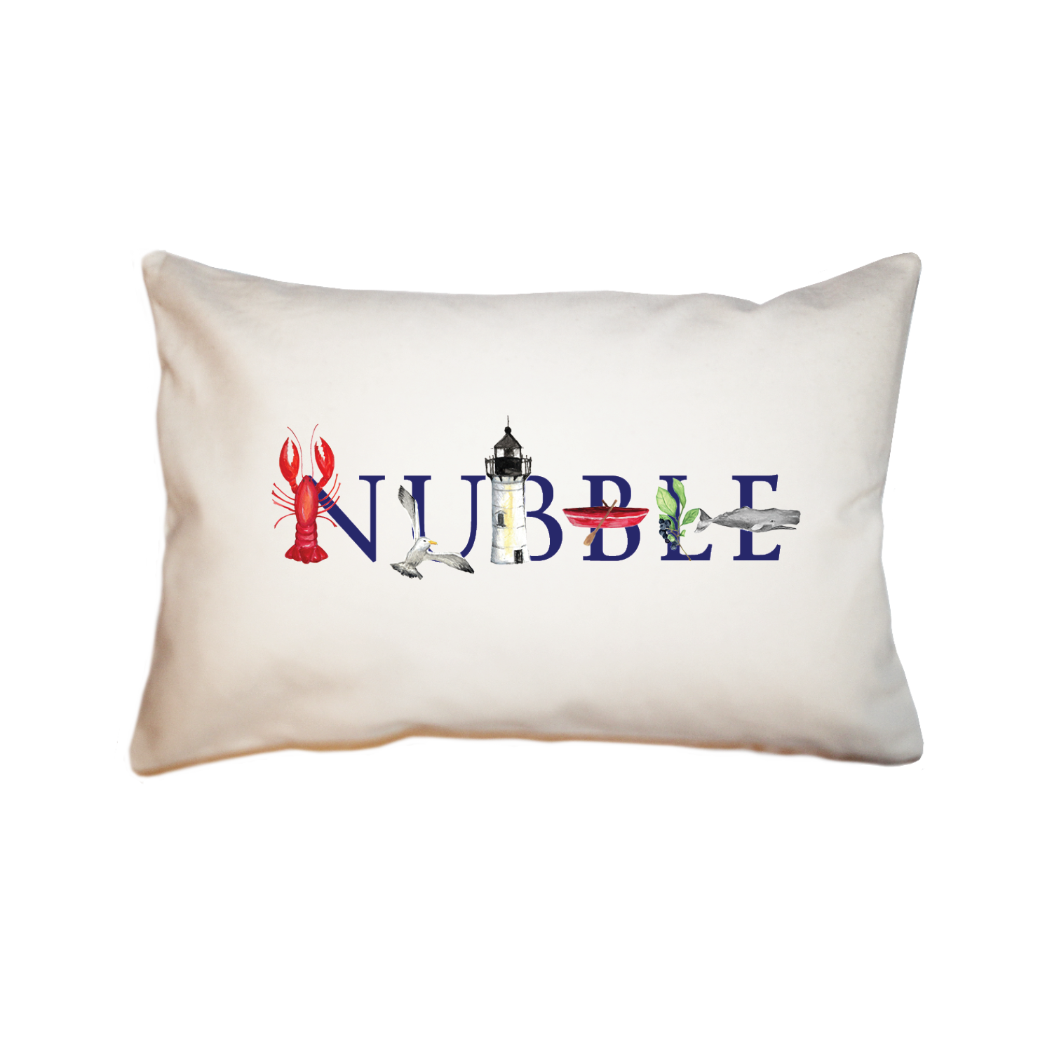 nubble large rectangle pillow