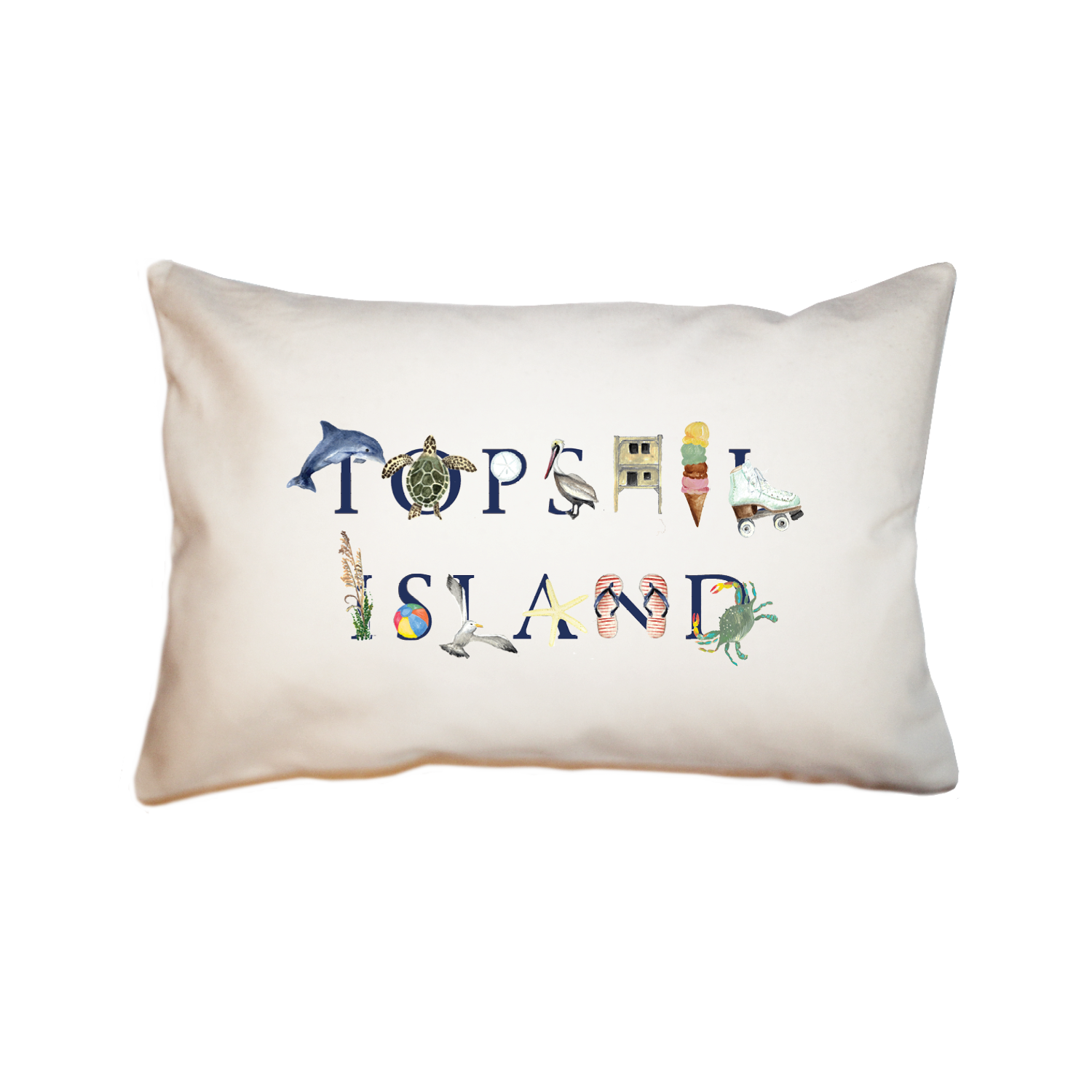 topsail large rectangle pillow