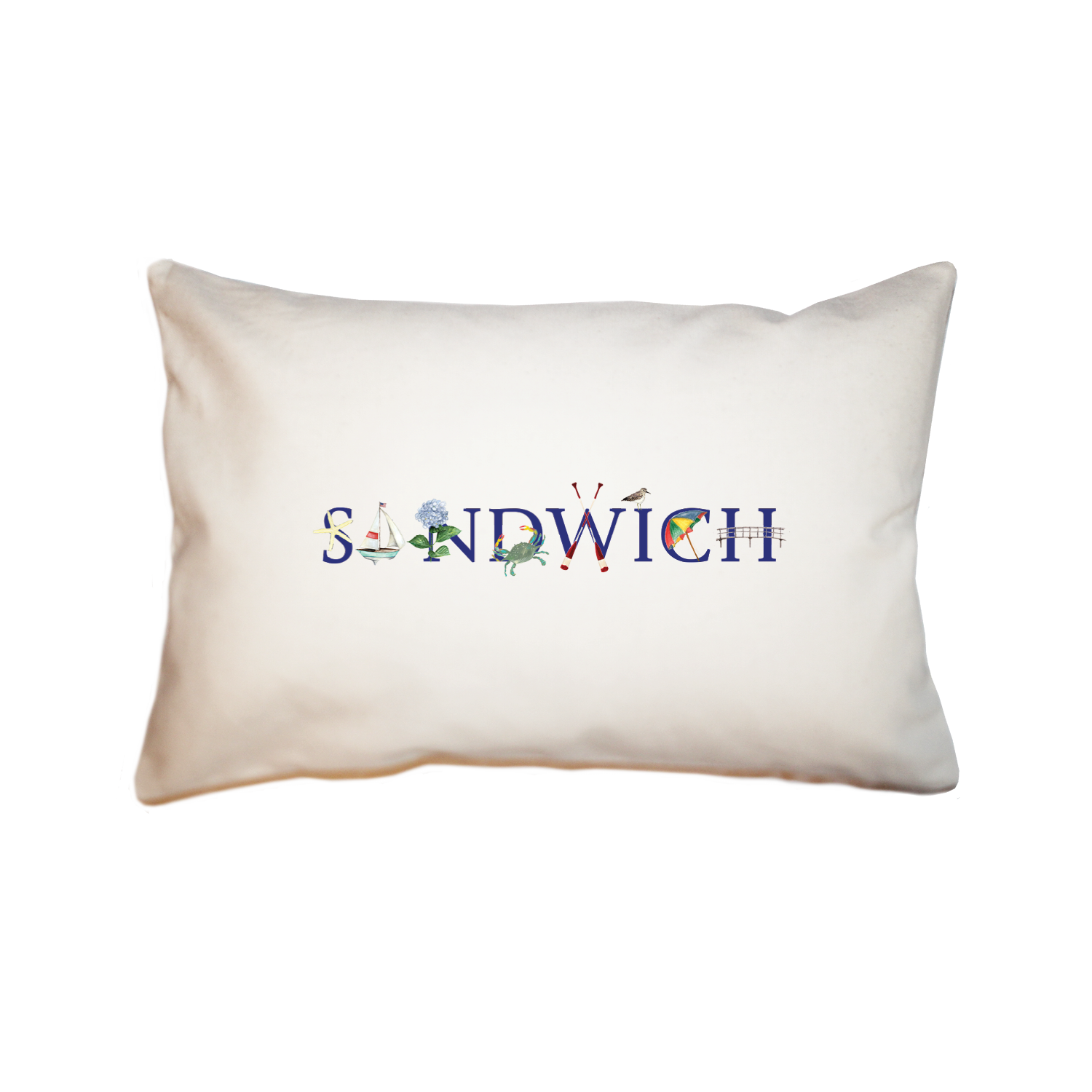 sandwich large rectangle pillow