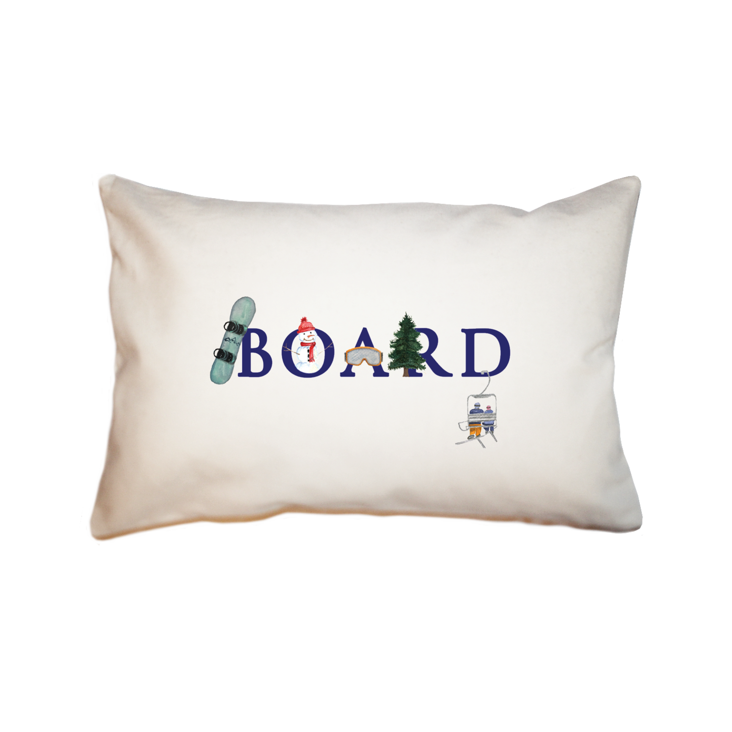 board large rectangle pillow