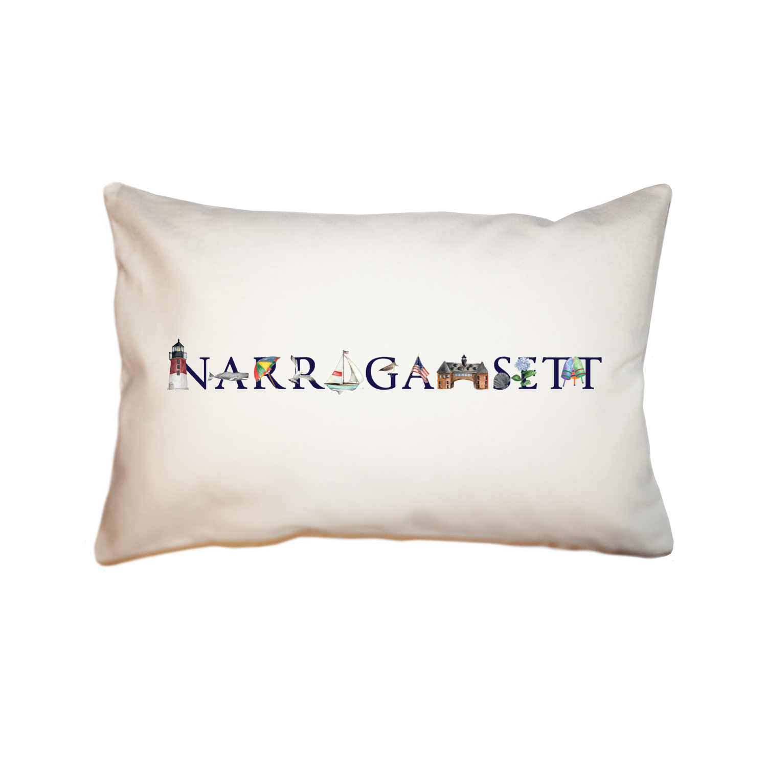 narragansett large rectangle pillow