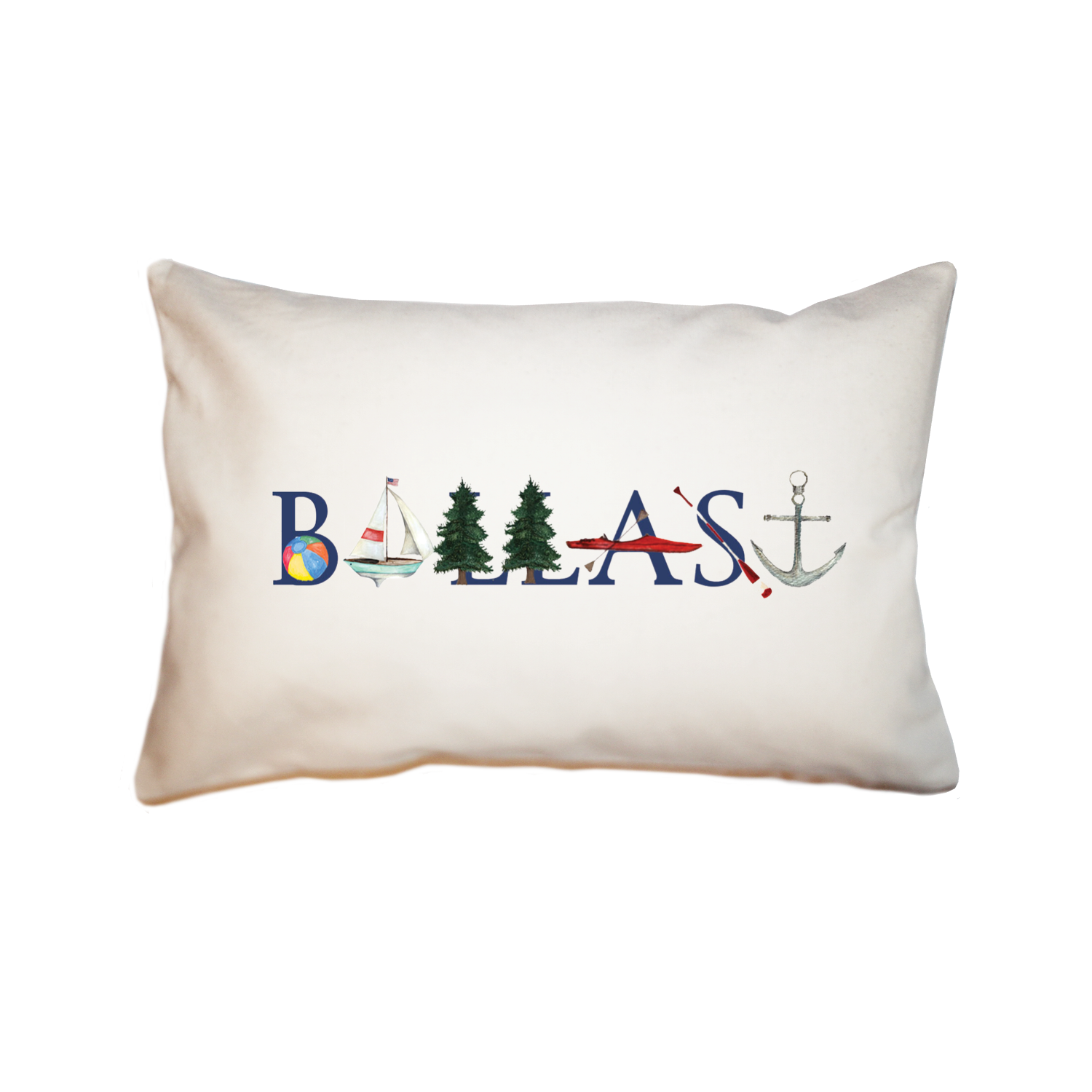 ballast large rectangle pillow