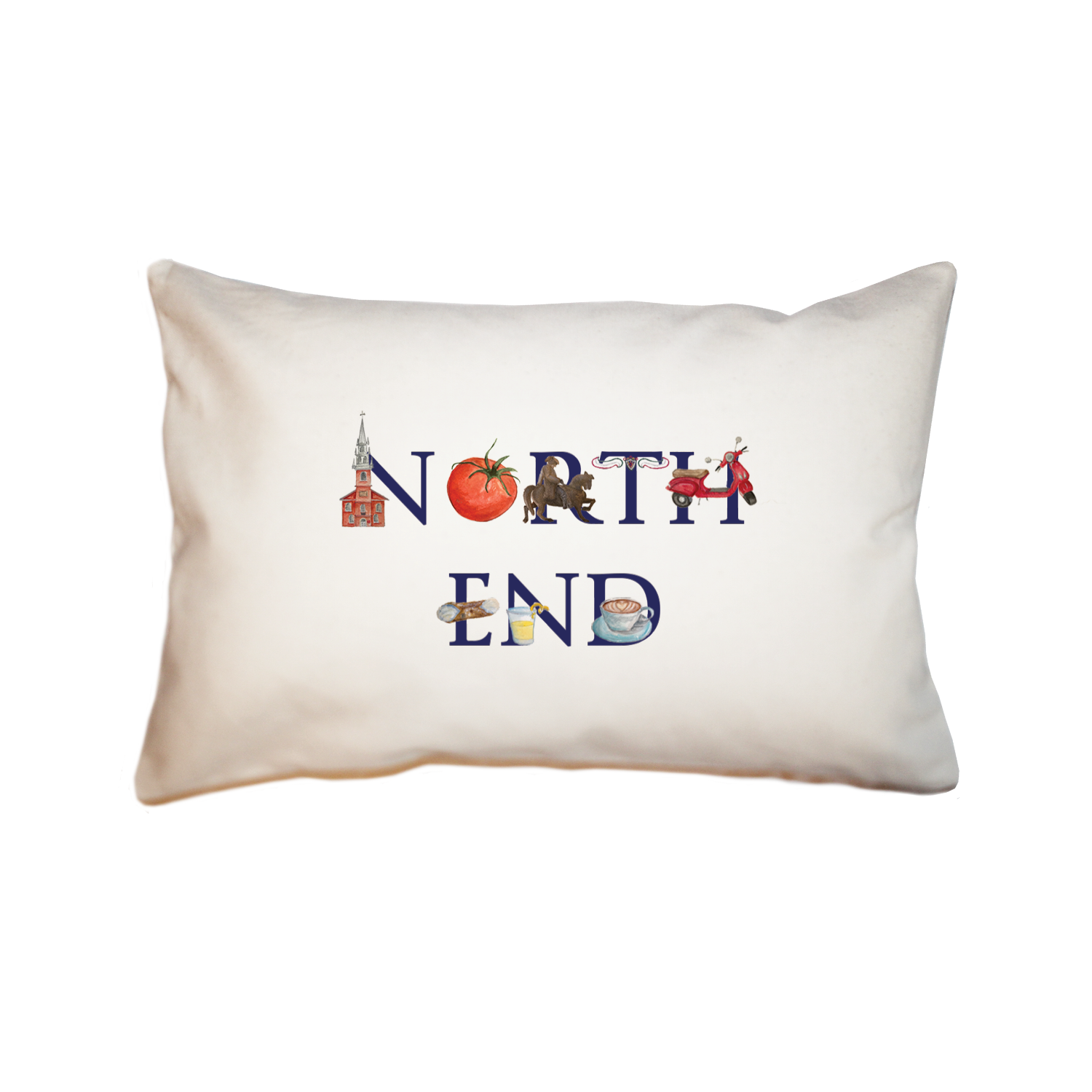 north end large rectangle pillow