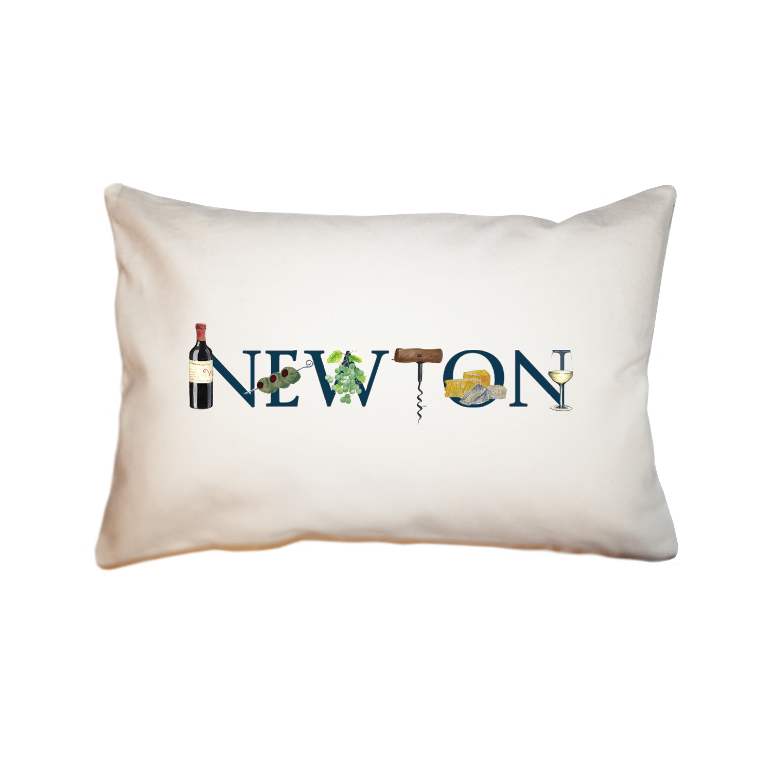 newton large rectangle pillow