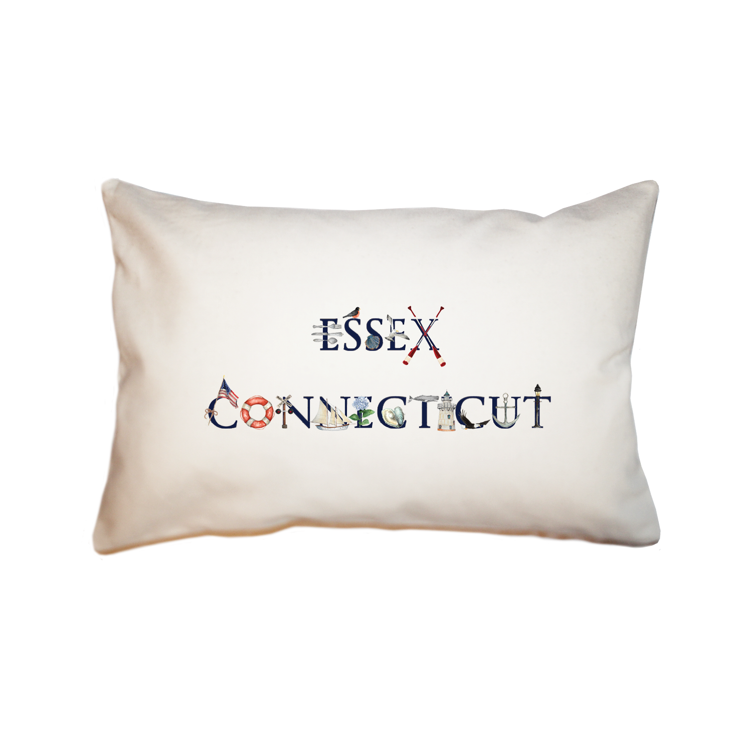 essex connecticut large rectangle pillow