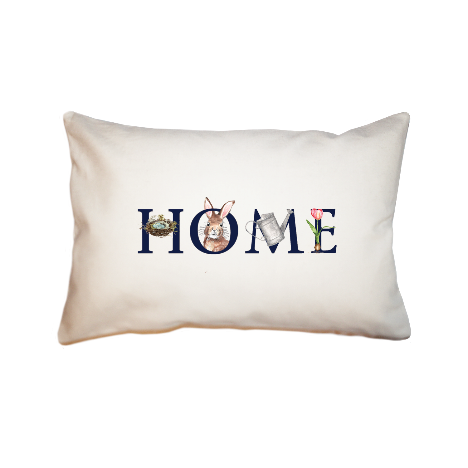 home spring large rectangle pillow