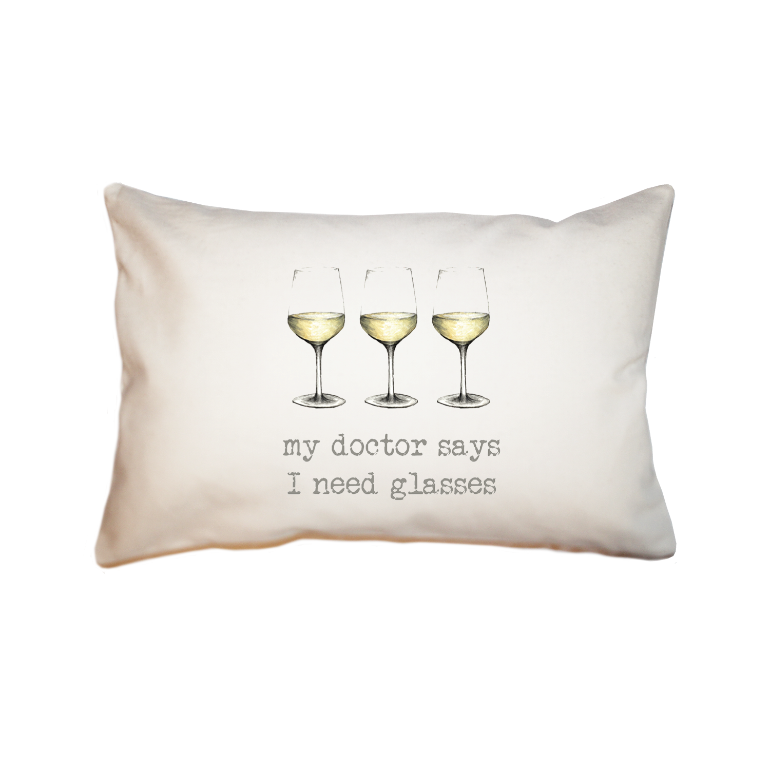 need glasses large rectangle pillow