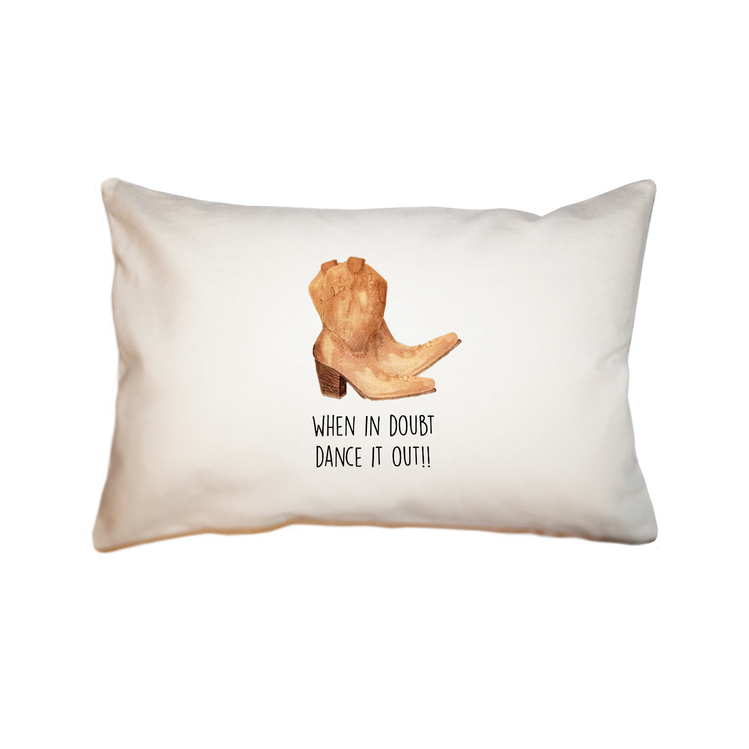dance it out large rectangle pillow