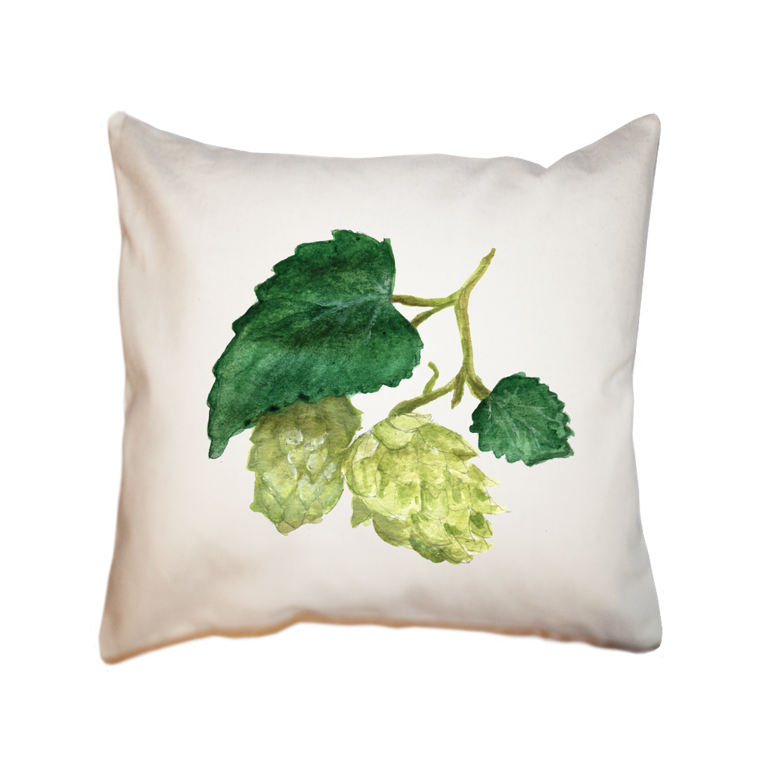 hops square pillow