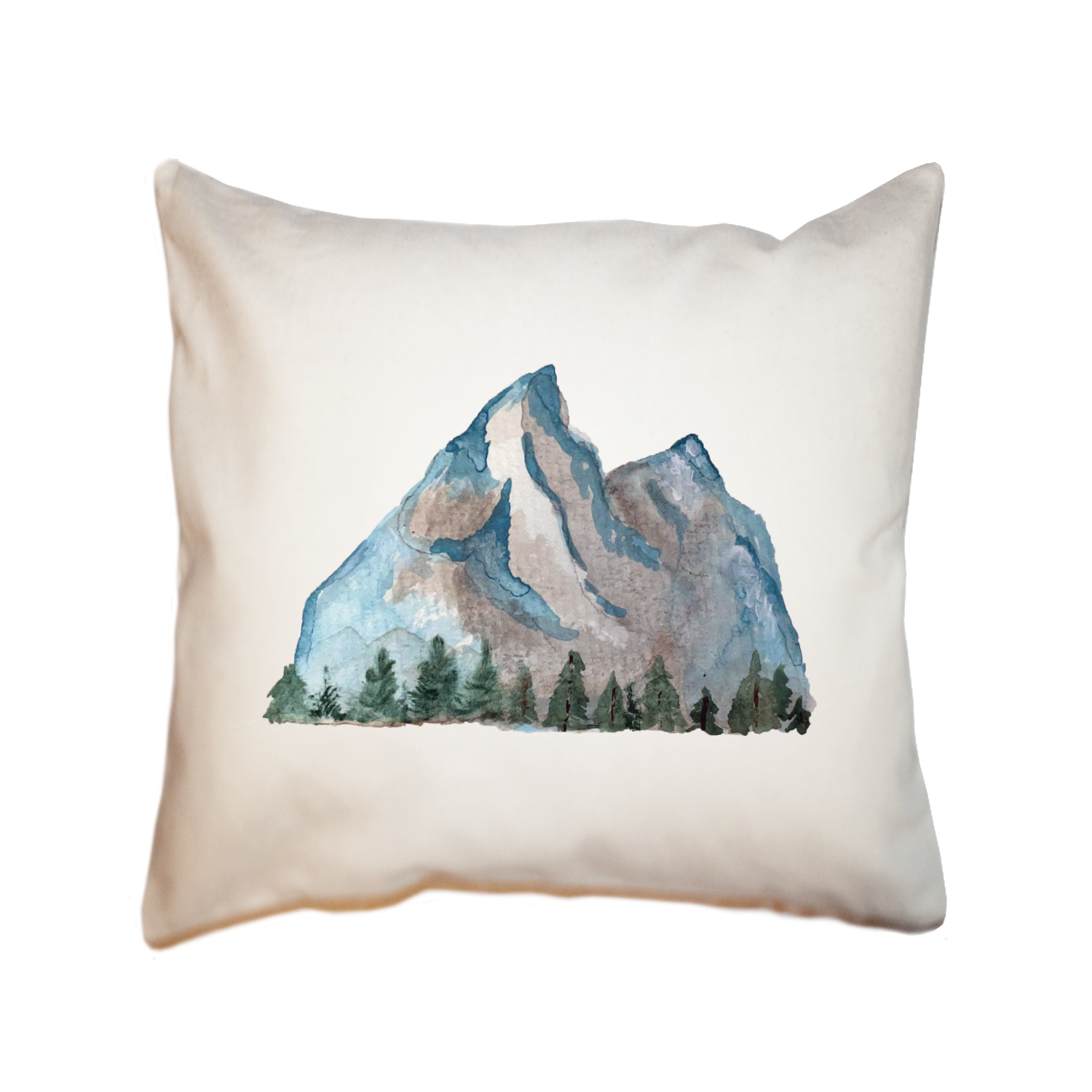 tetons square pillow