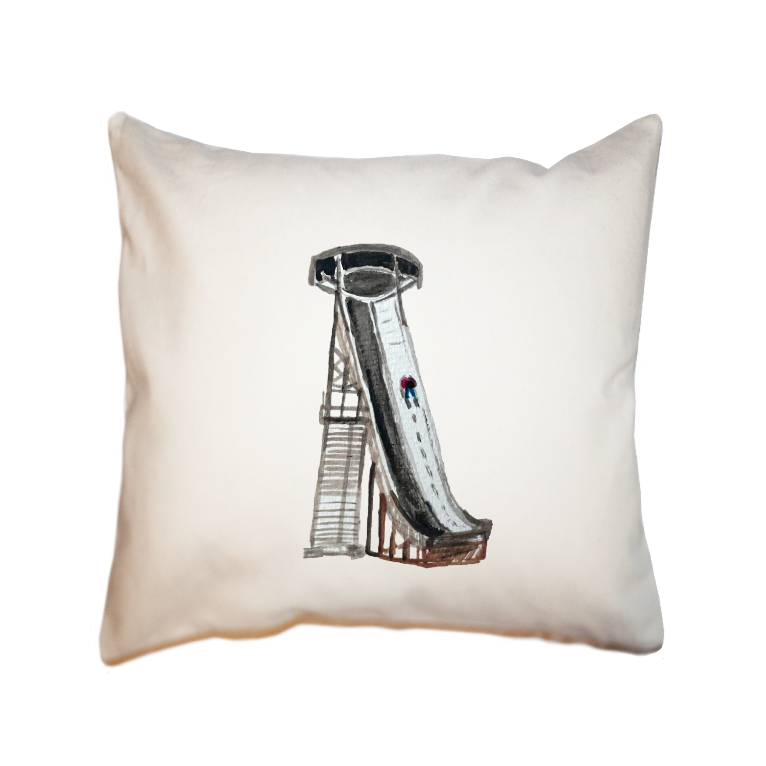 salisbury ski jump square pillow