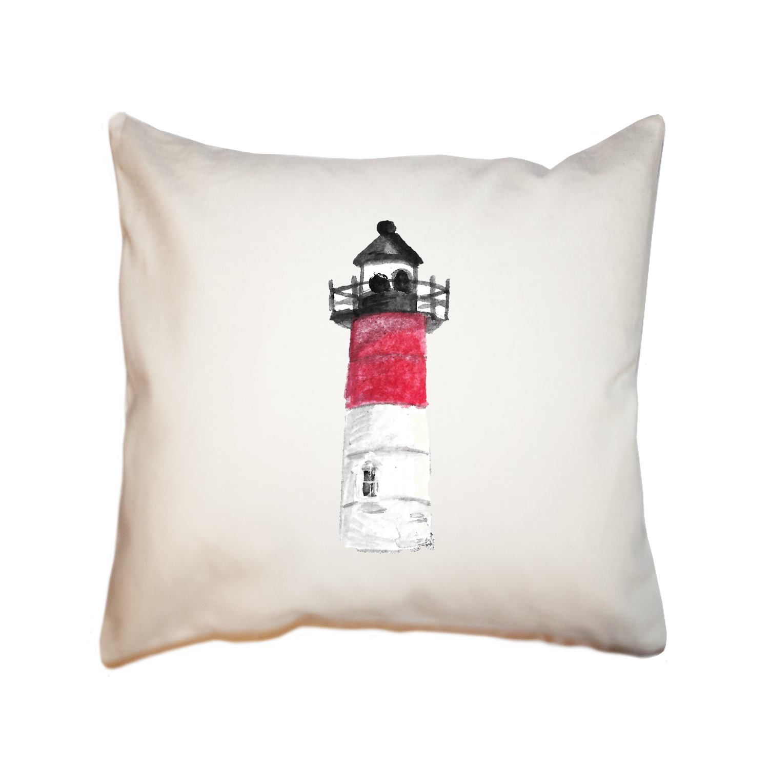 wellfleet lighthouse square pillow
