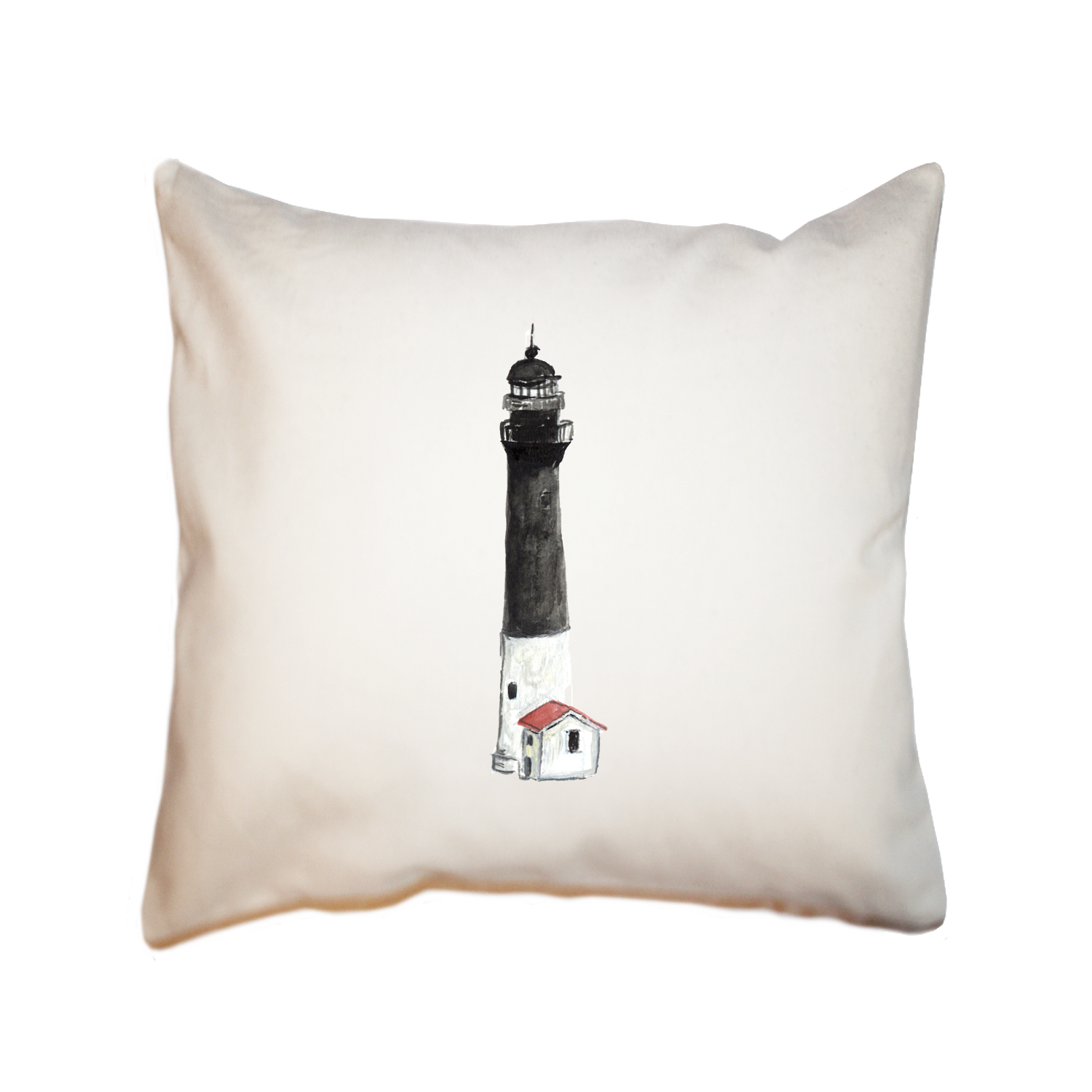 pensacola lighthouse square pillow