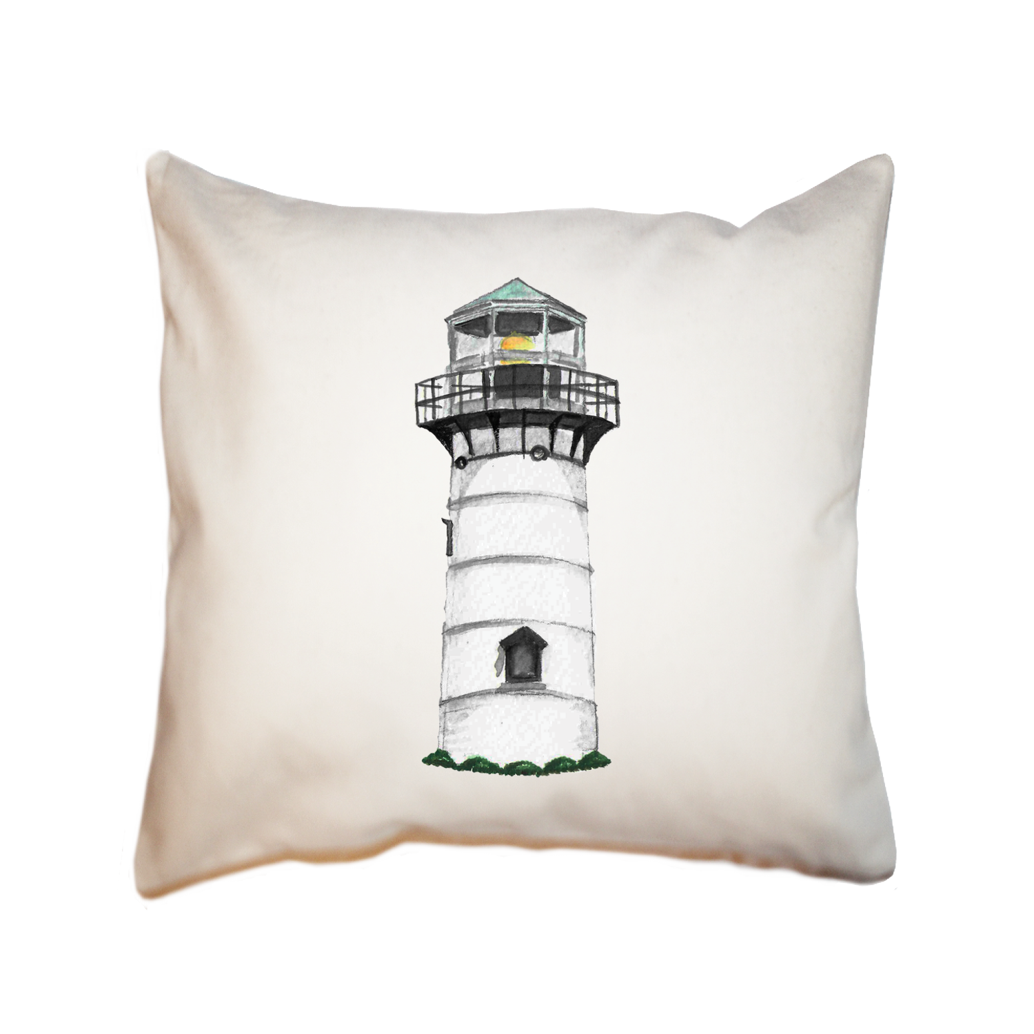 chatham lighthouse square pillow