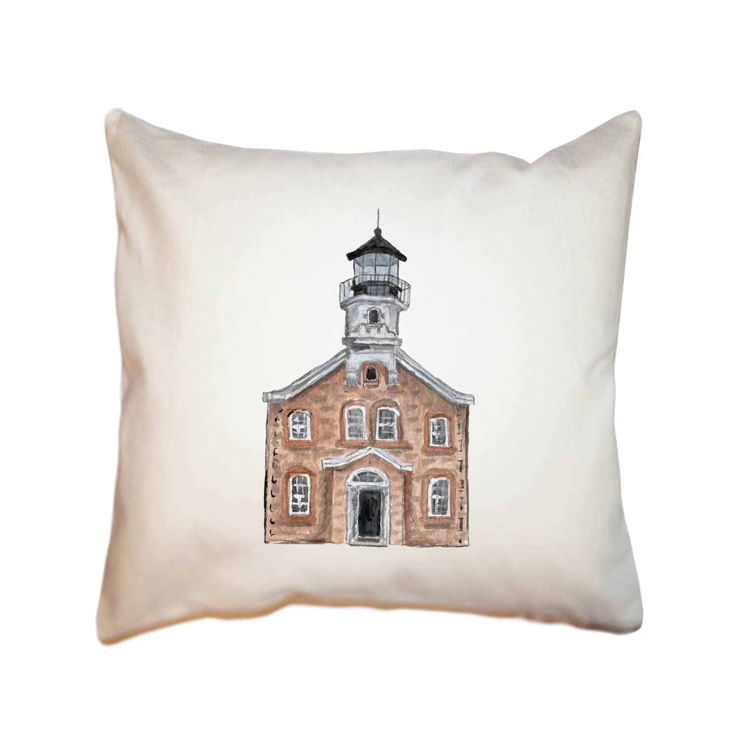 sheffield lighthouse square pillow