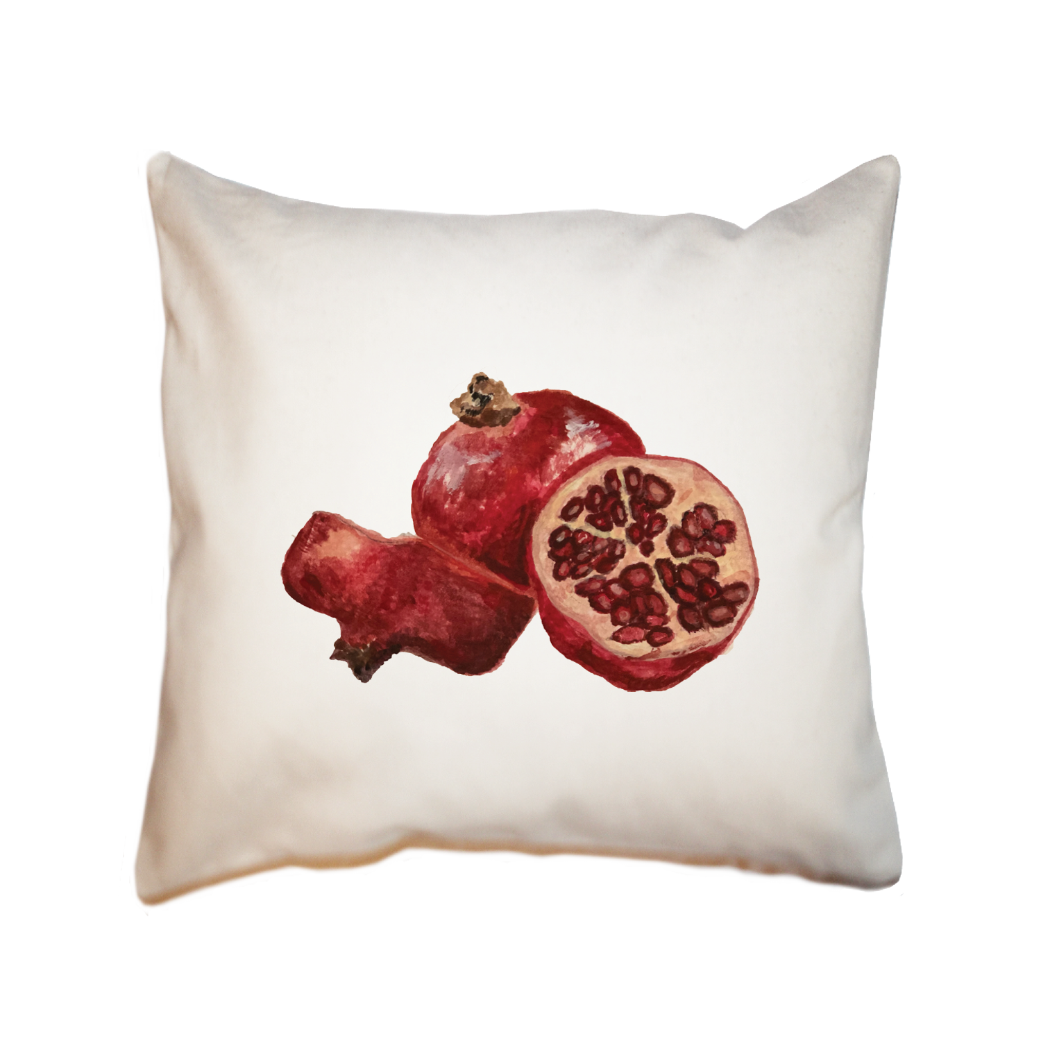 pomegranate square pillow