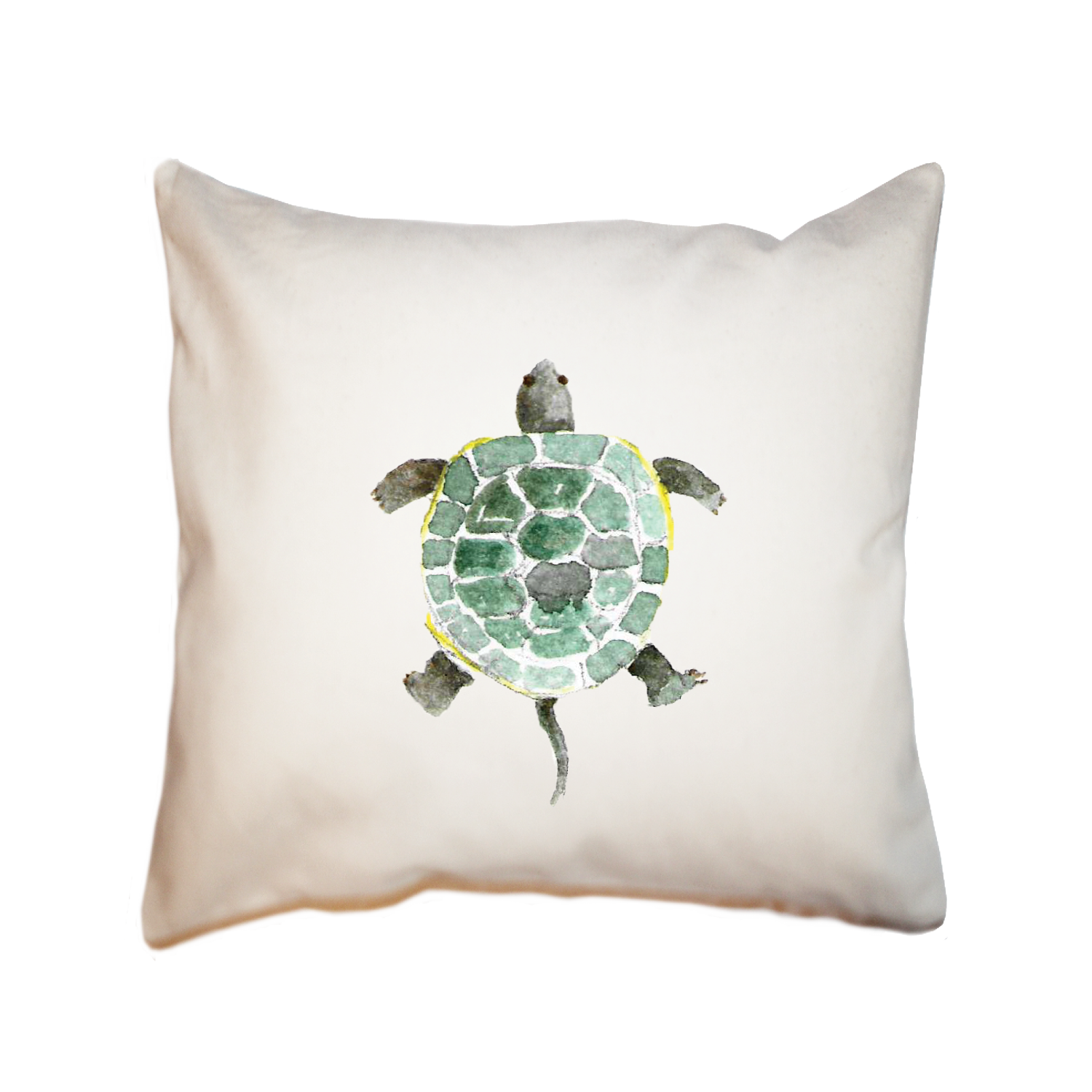 turtle square pillow