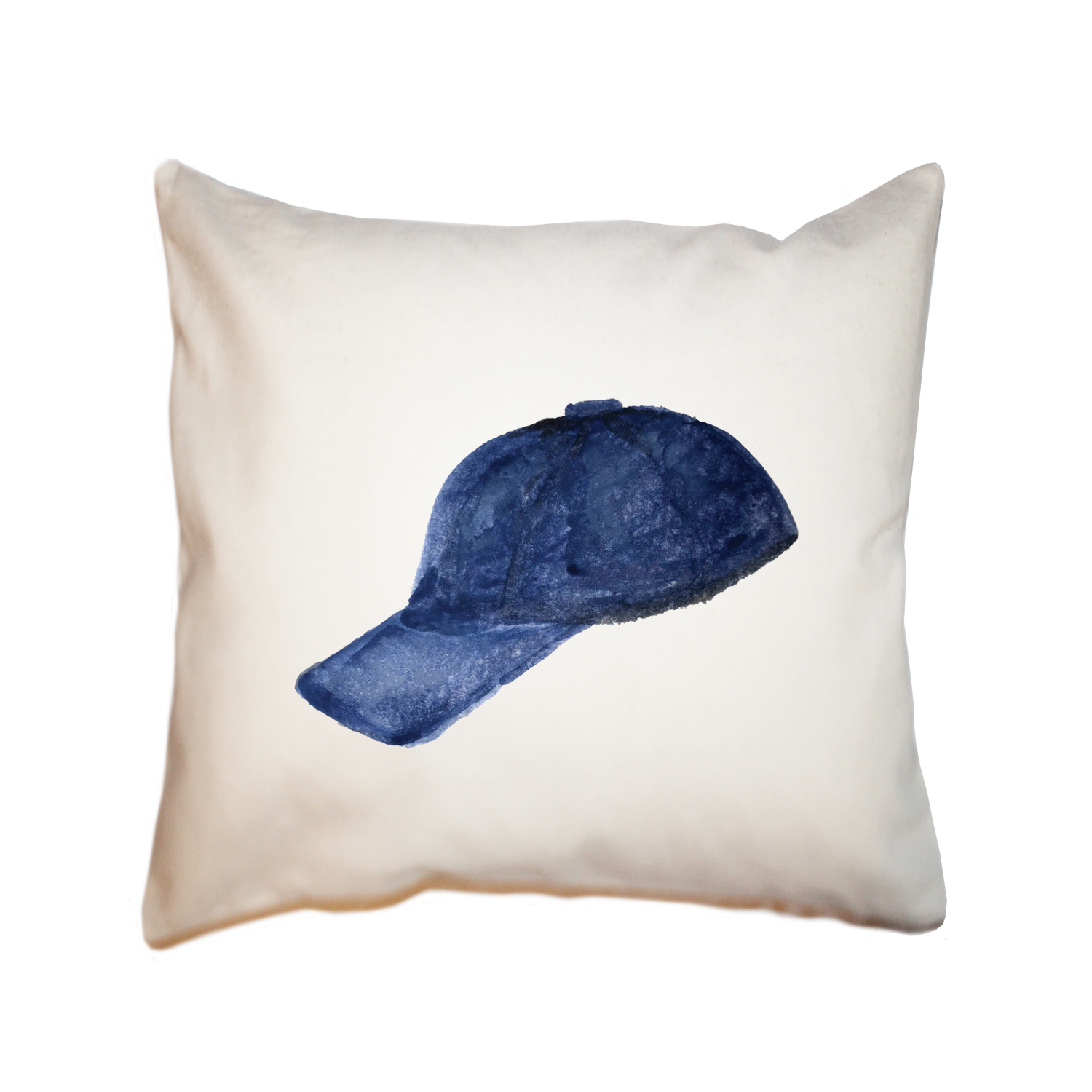 baseball hat square pillow