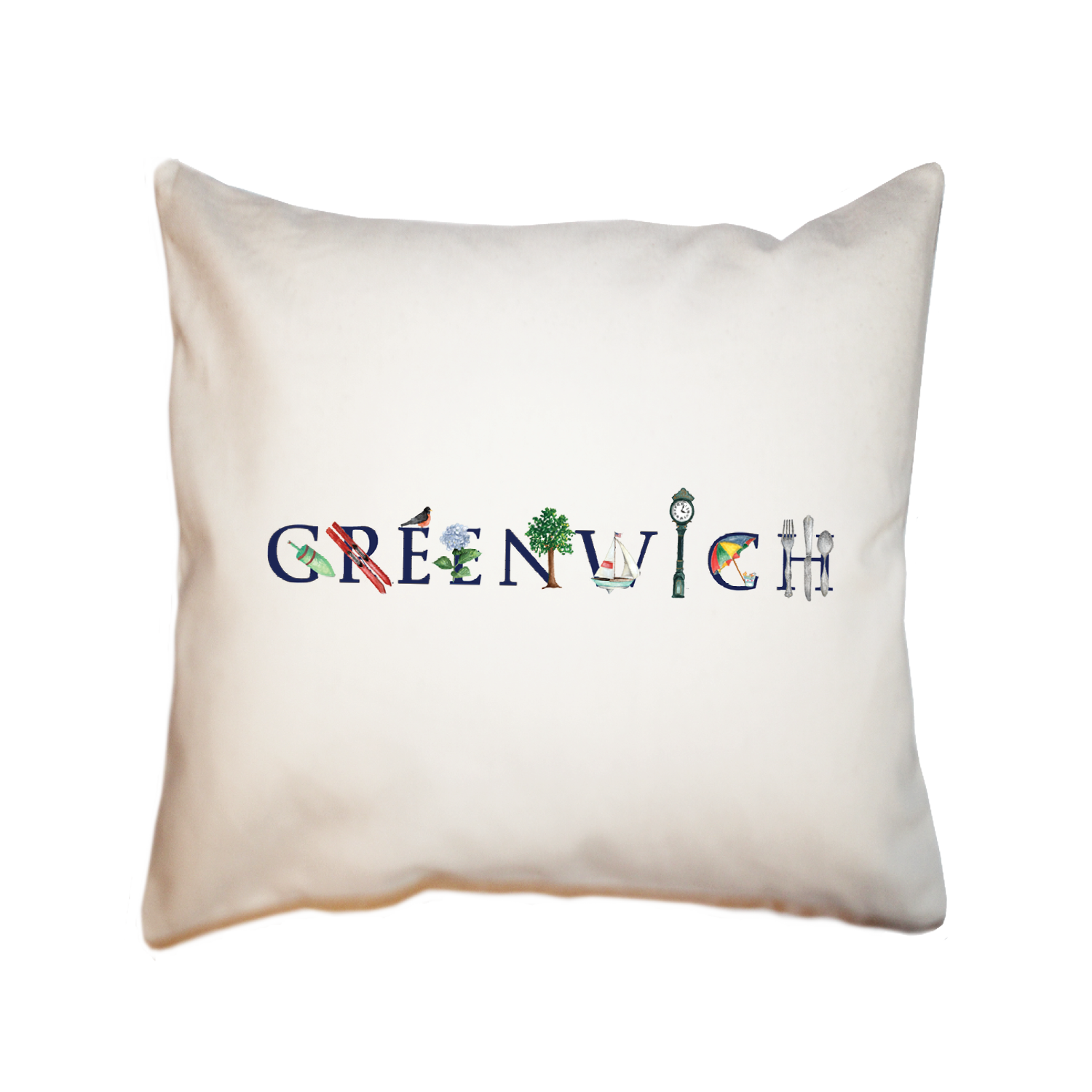 greenwich square pillow