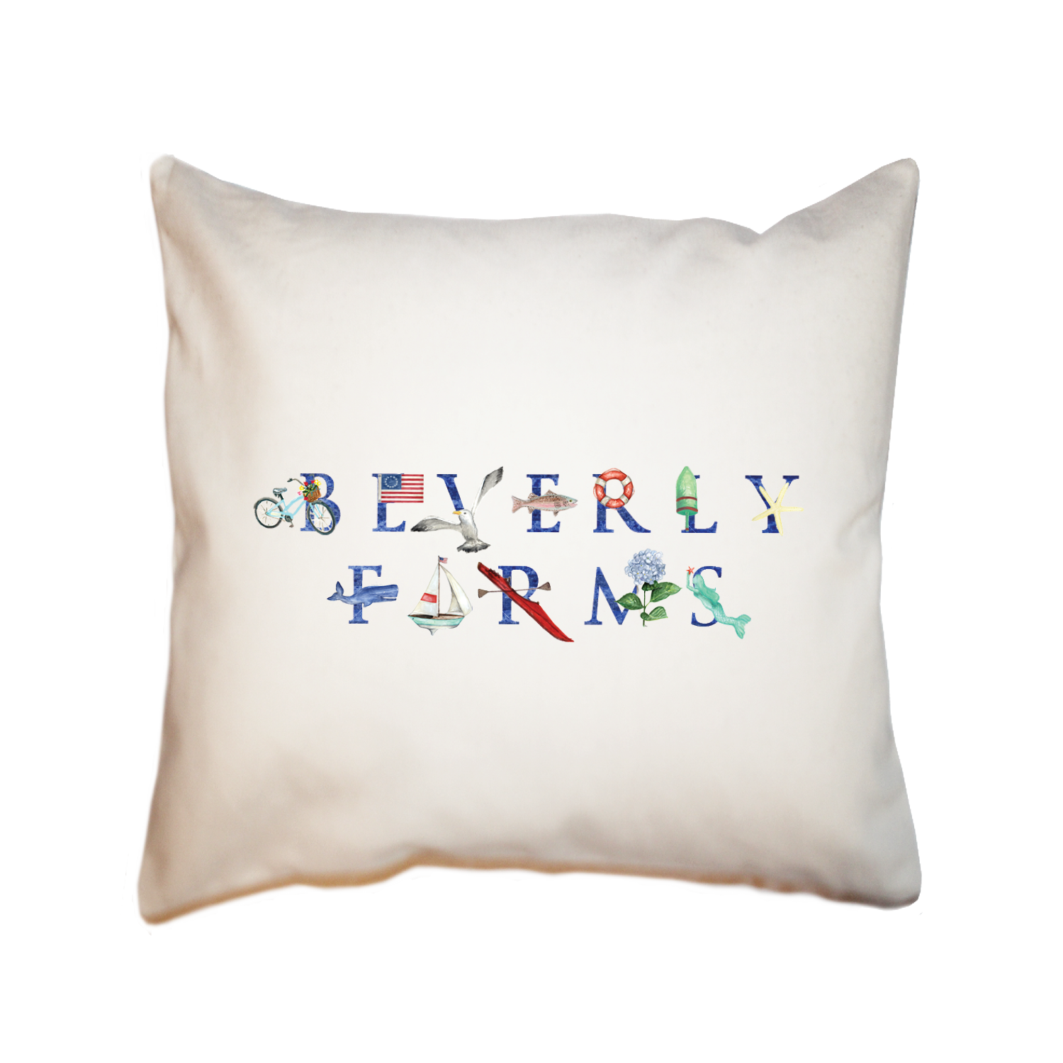 beverly farm square pillow