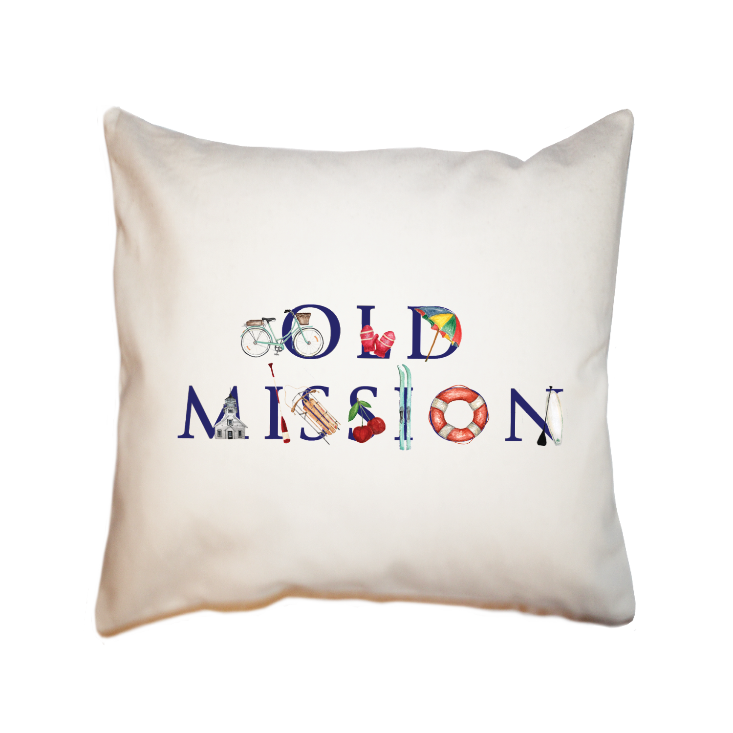 old mission square pillow