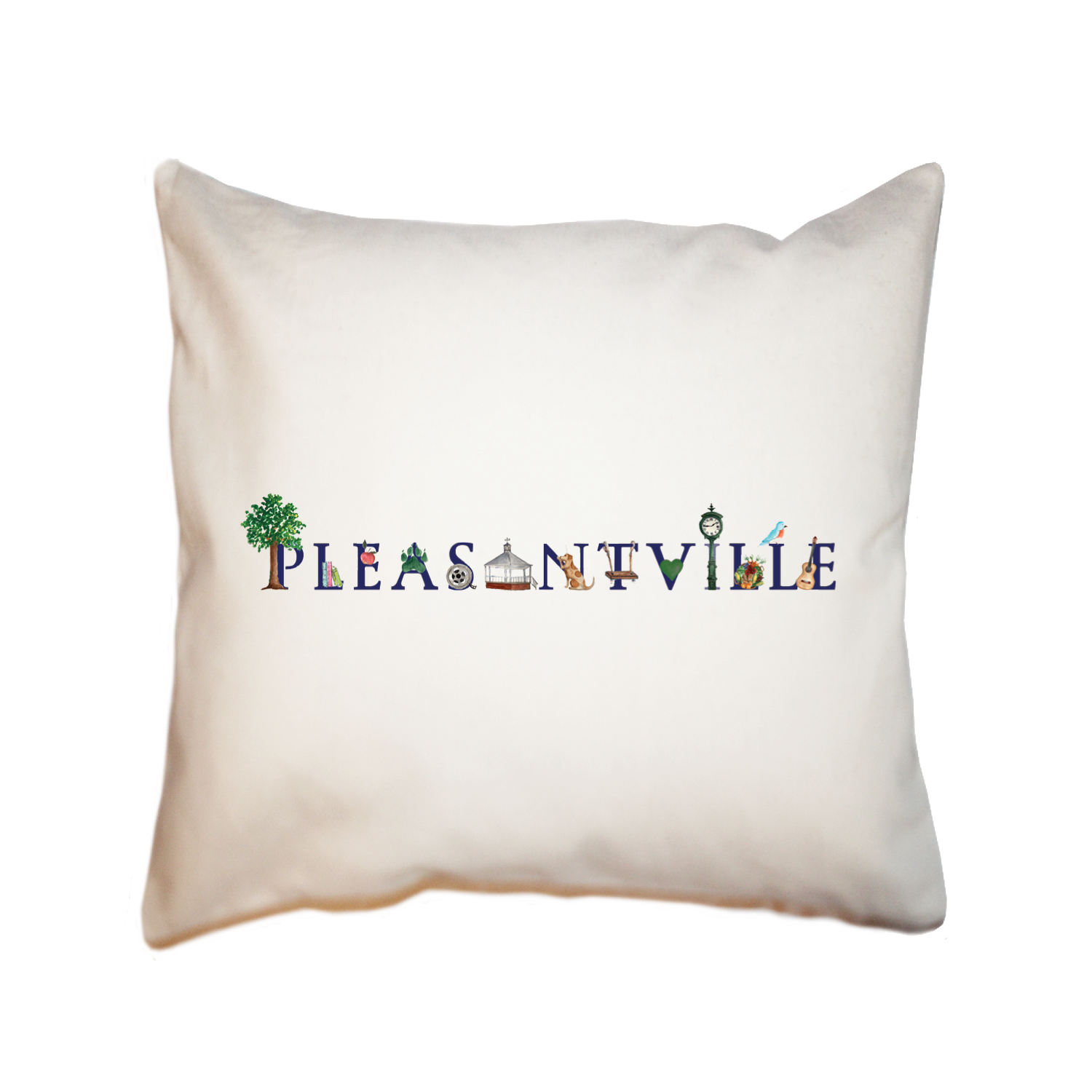 pleasantville square pillow