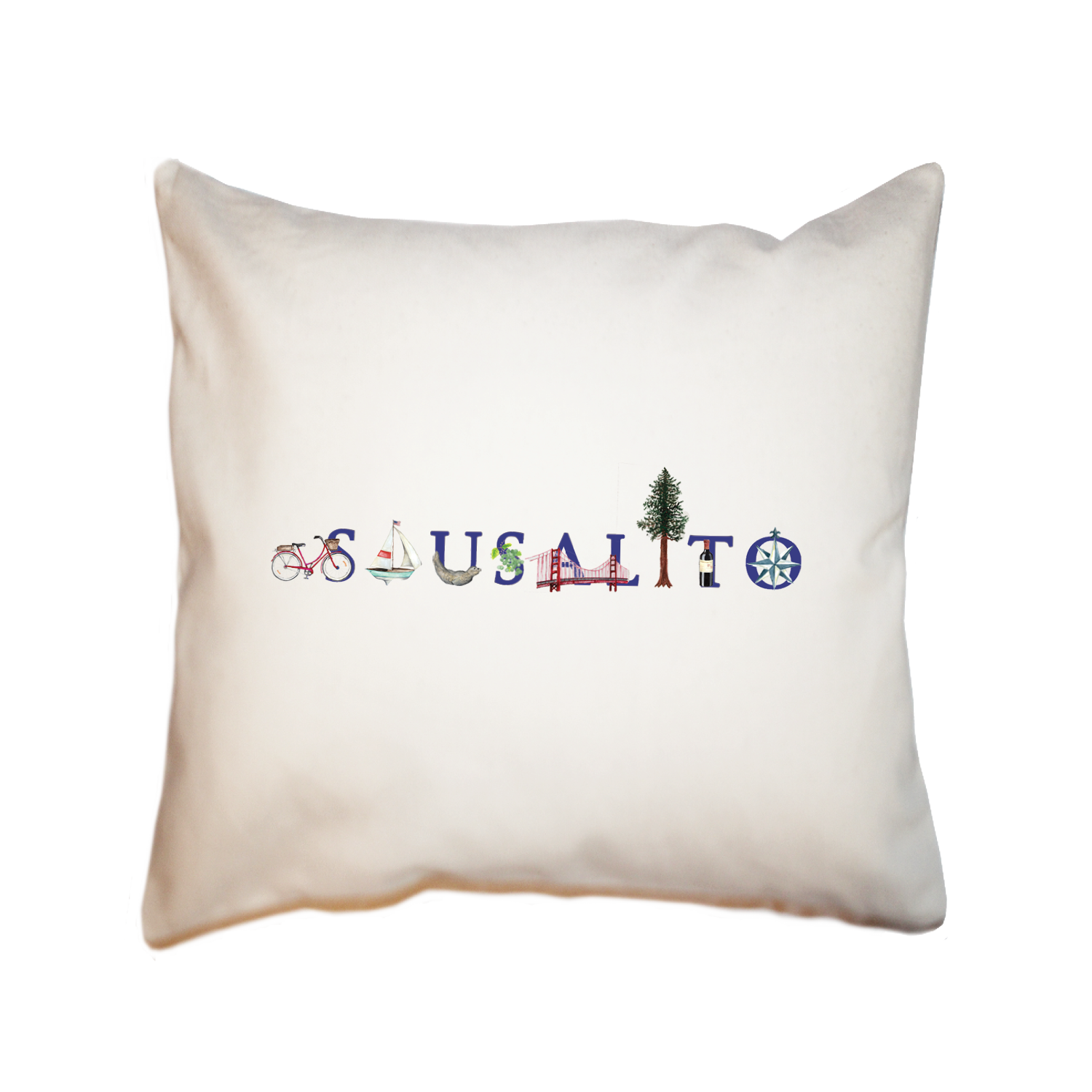 sausalito square pillow