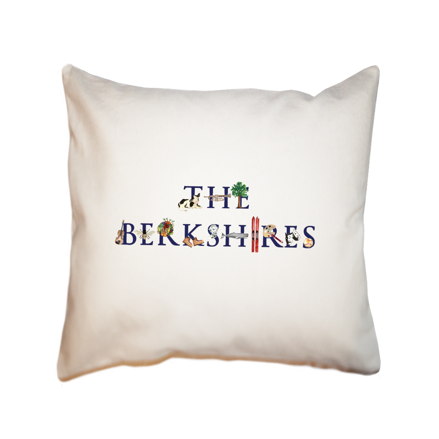 the berkshires square pillow