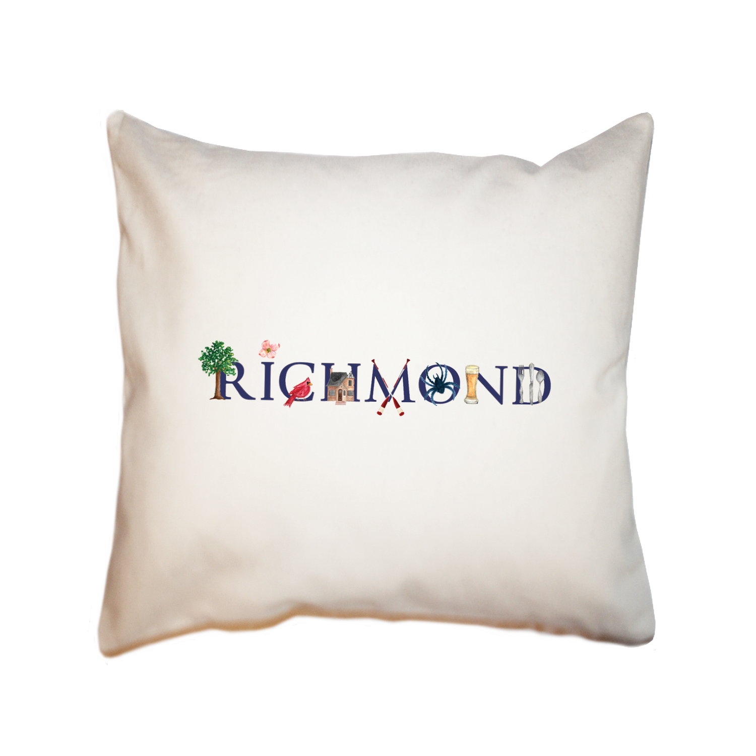 richmond, va square pillow