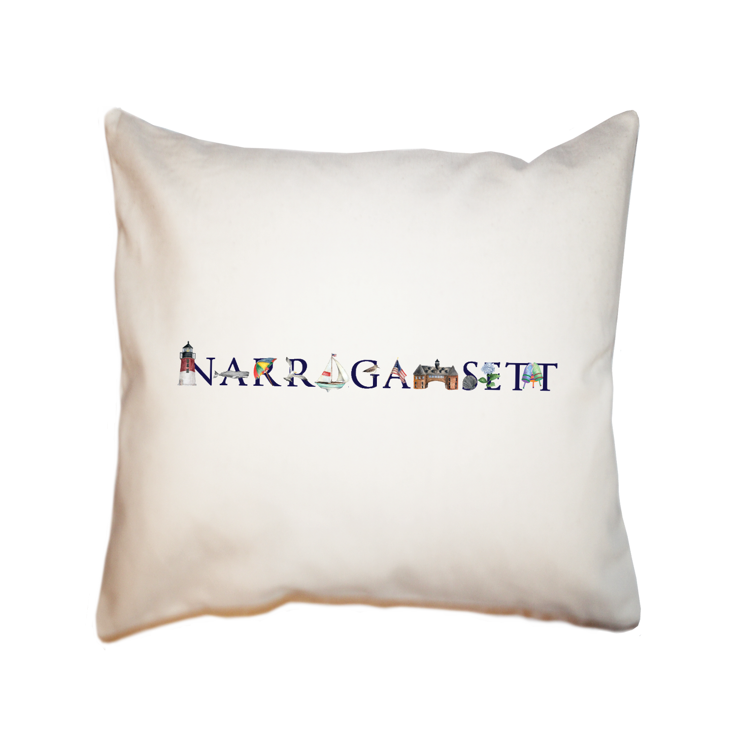 narragansett square pillow