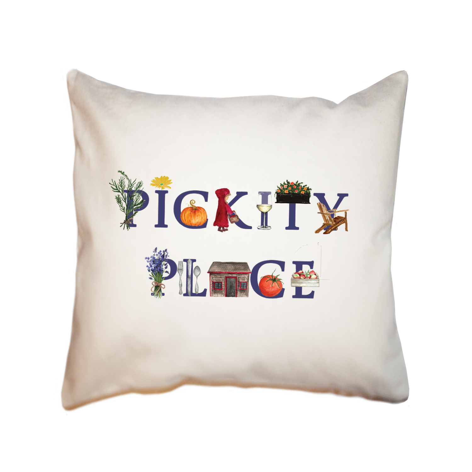 pickity place square pillow