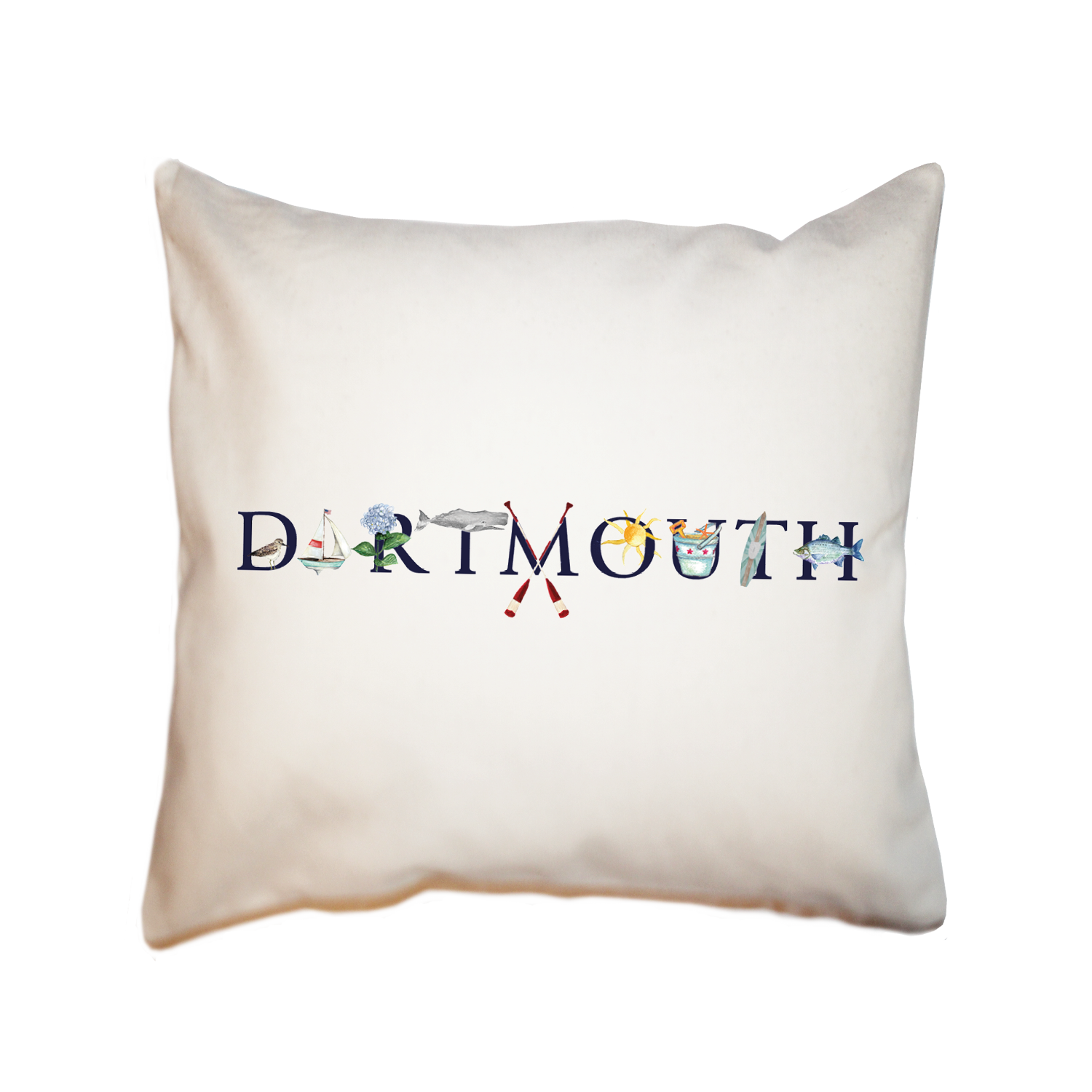 dartmouth square pillow