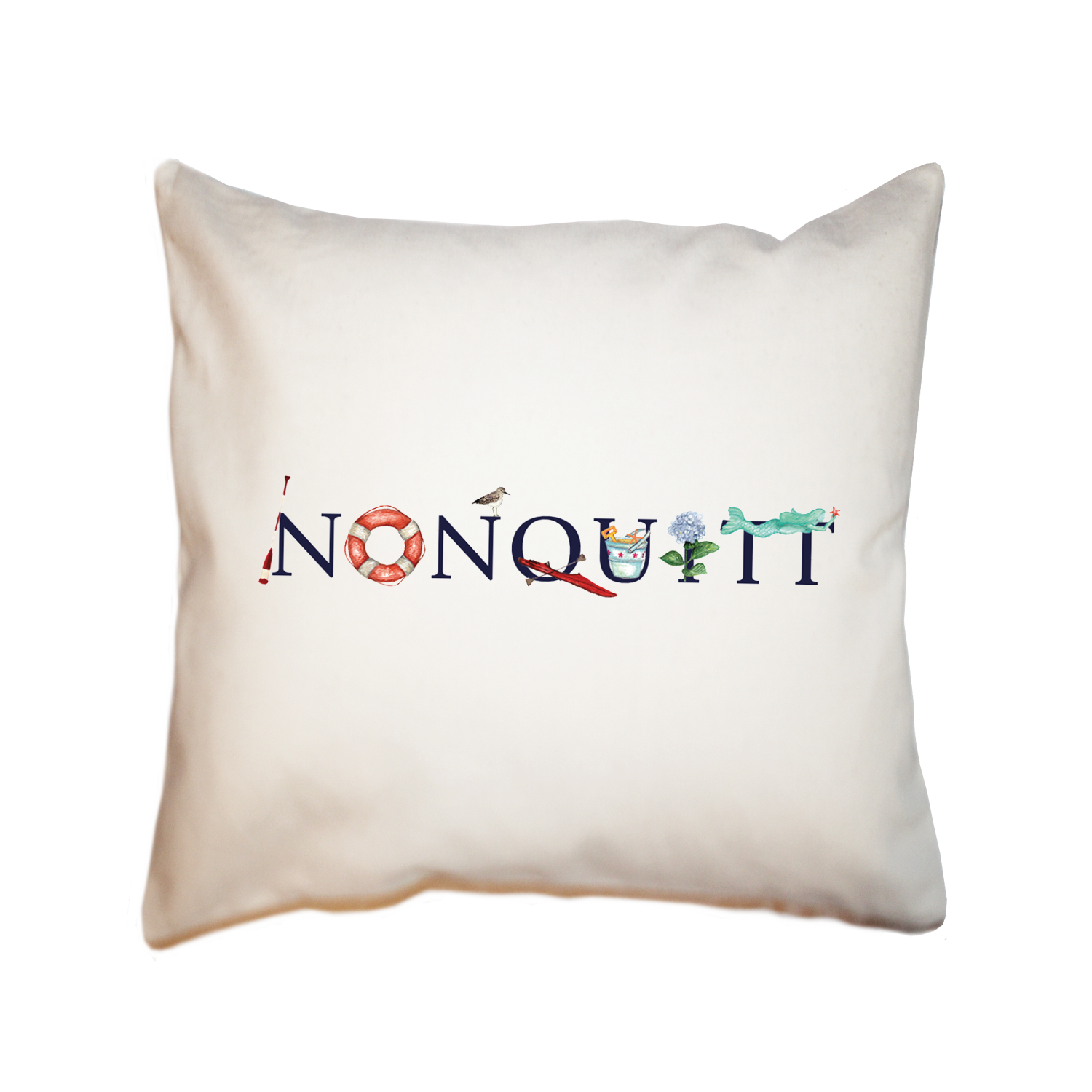 nonquitt square pillow