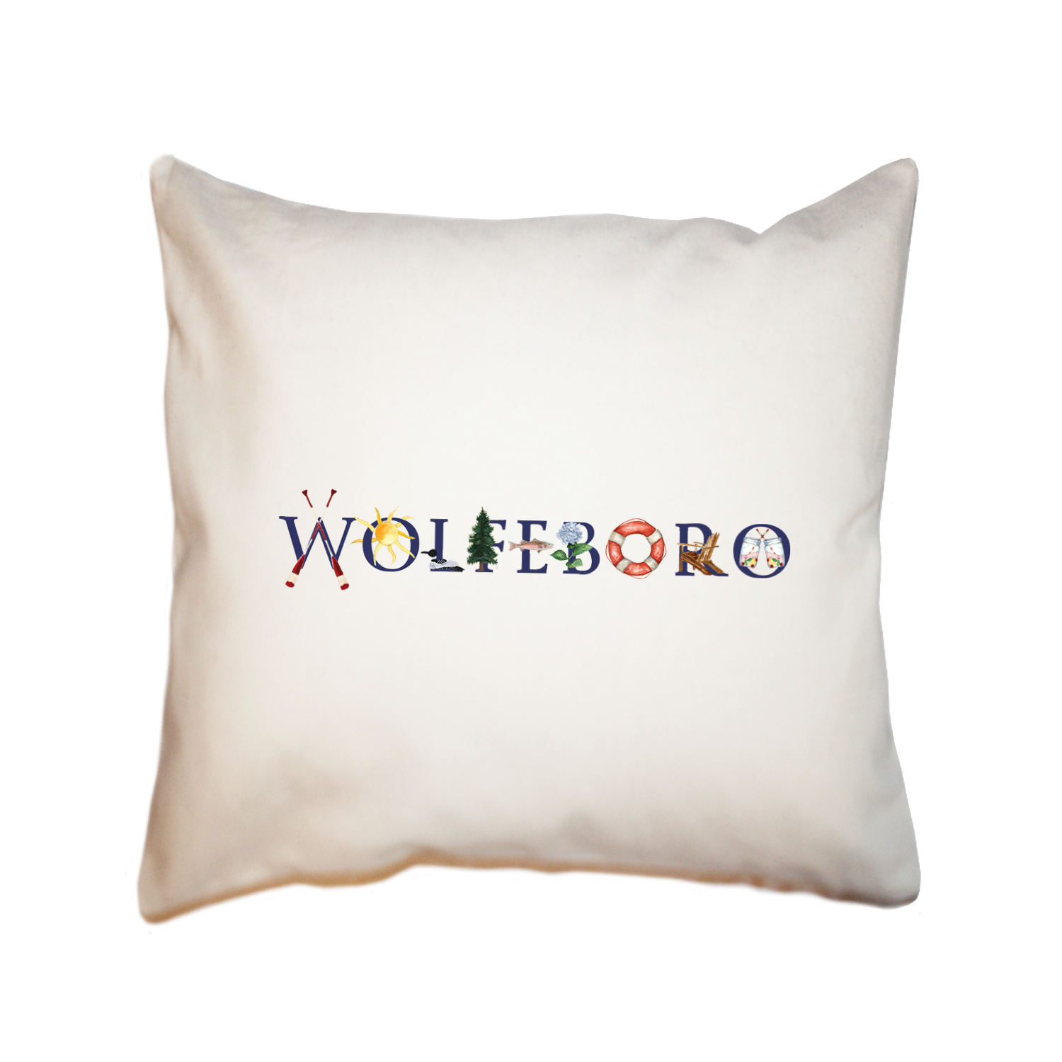 wolfeboro square pillow