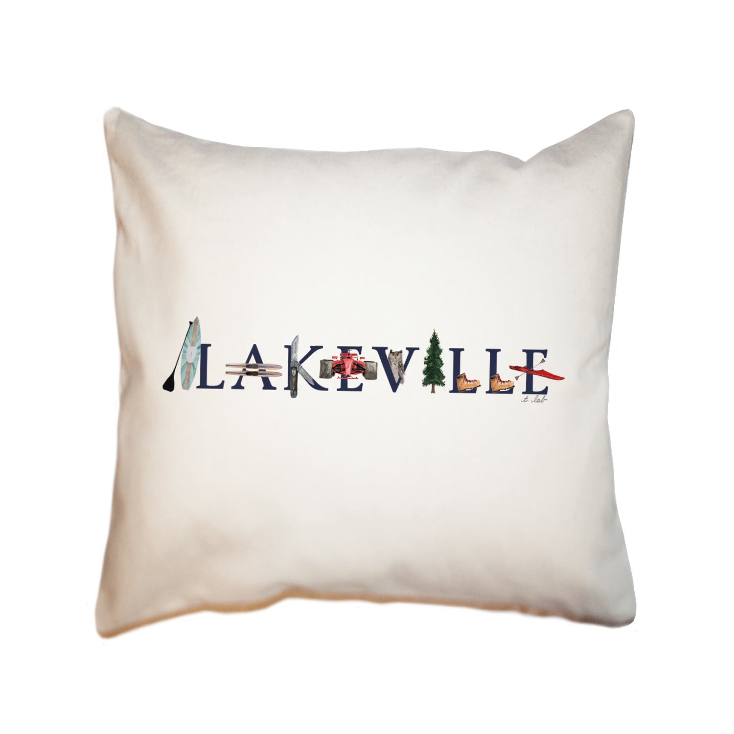 lakeville square pillow