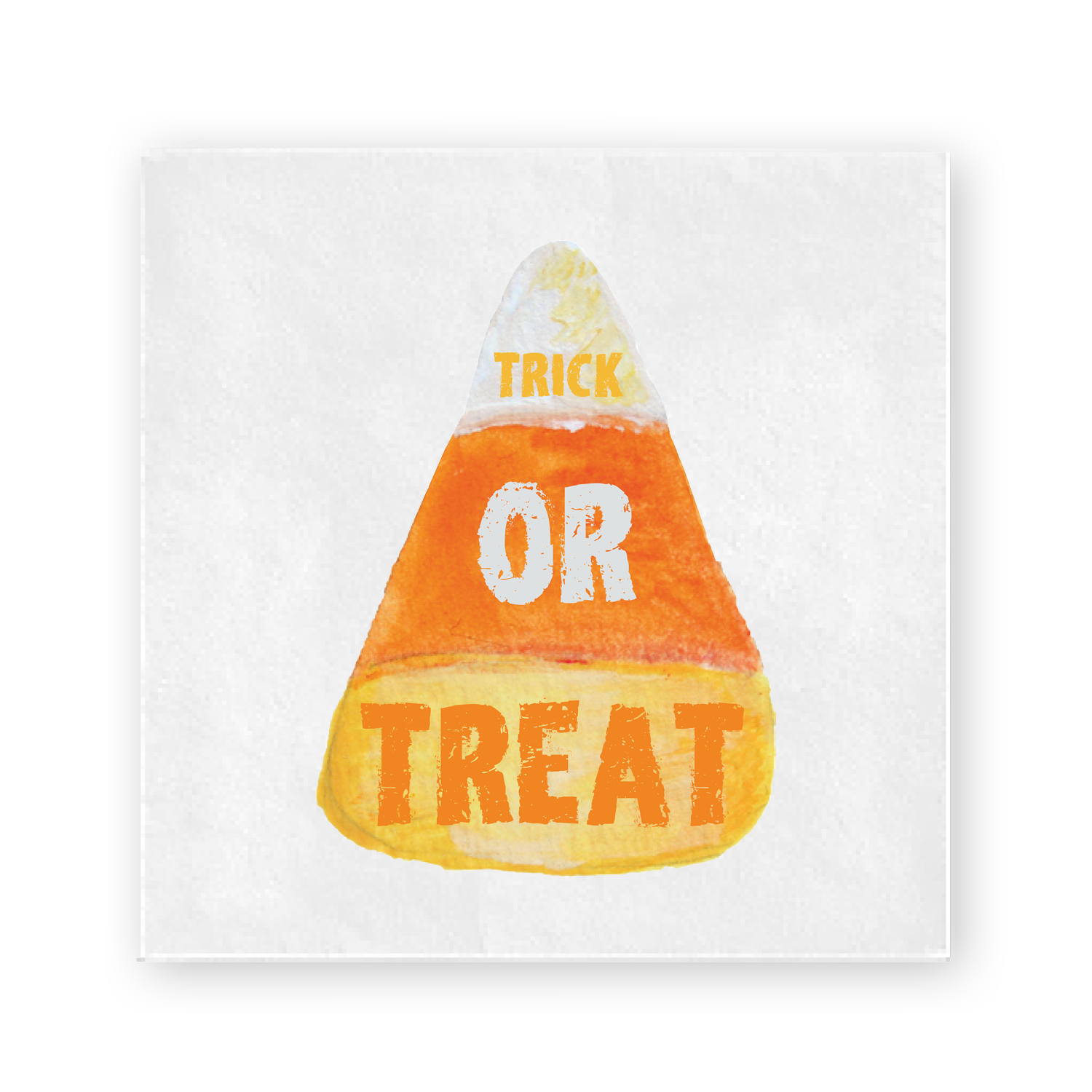 trick or treat limited edition cocktail napkins