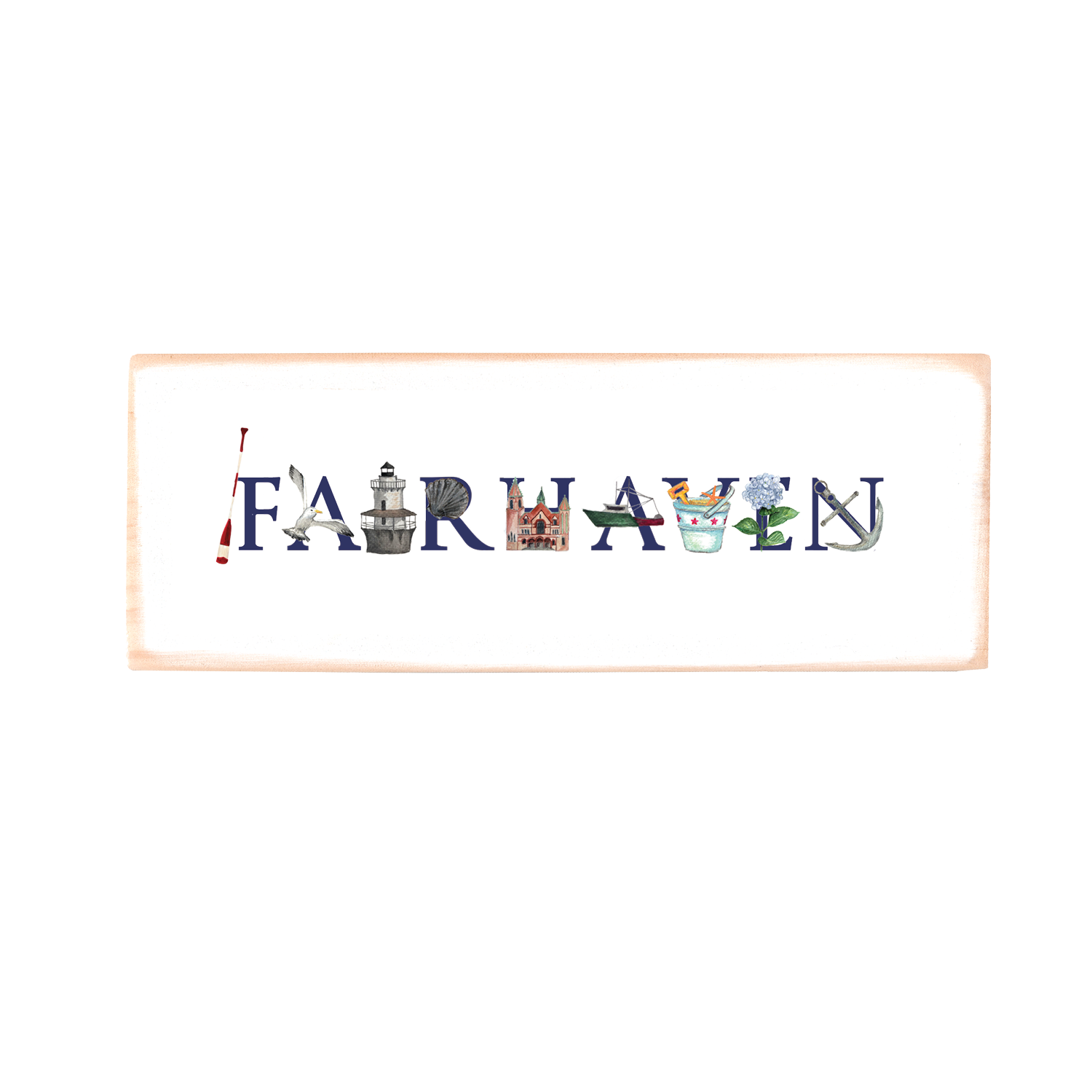 fairhaven rectangle wood block