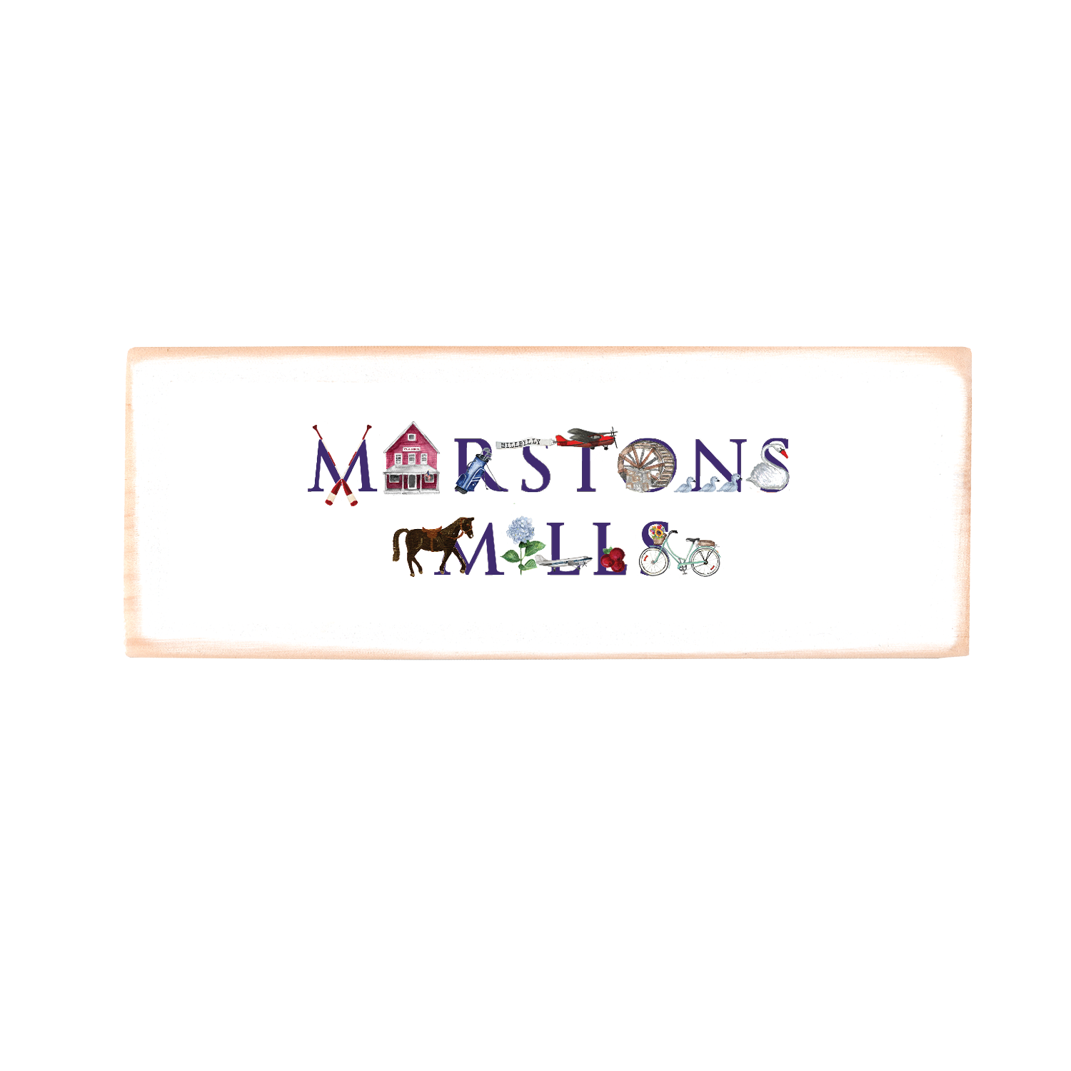 marstons mills rectangle wood block